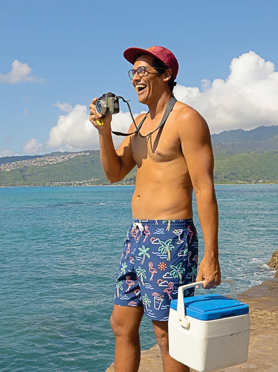 The Neon Lights 7"  (Classic Swim Trunk) - Image 6