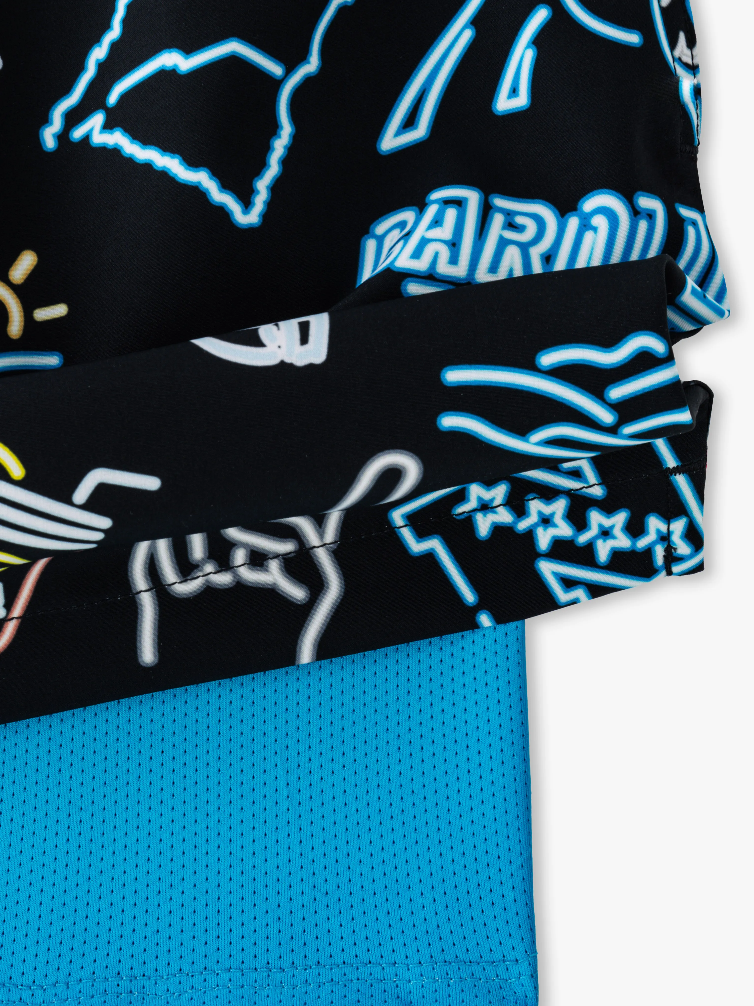 The Neon Panthers 5.5" (NFL Classic Lined Swim Trunks) - Image 2