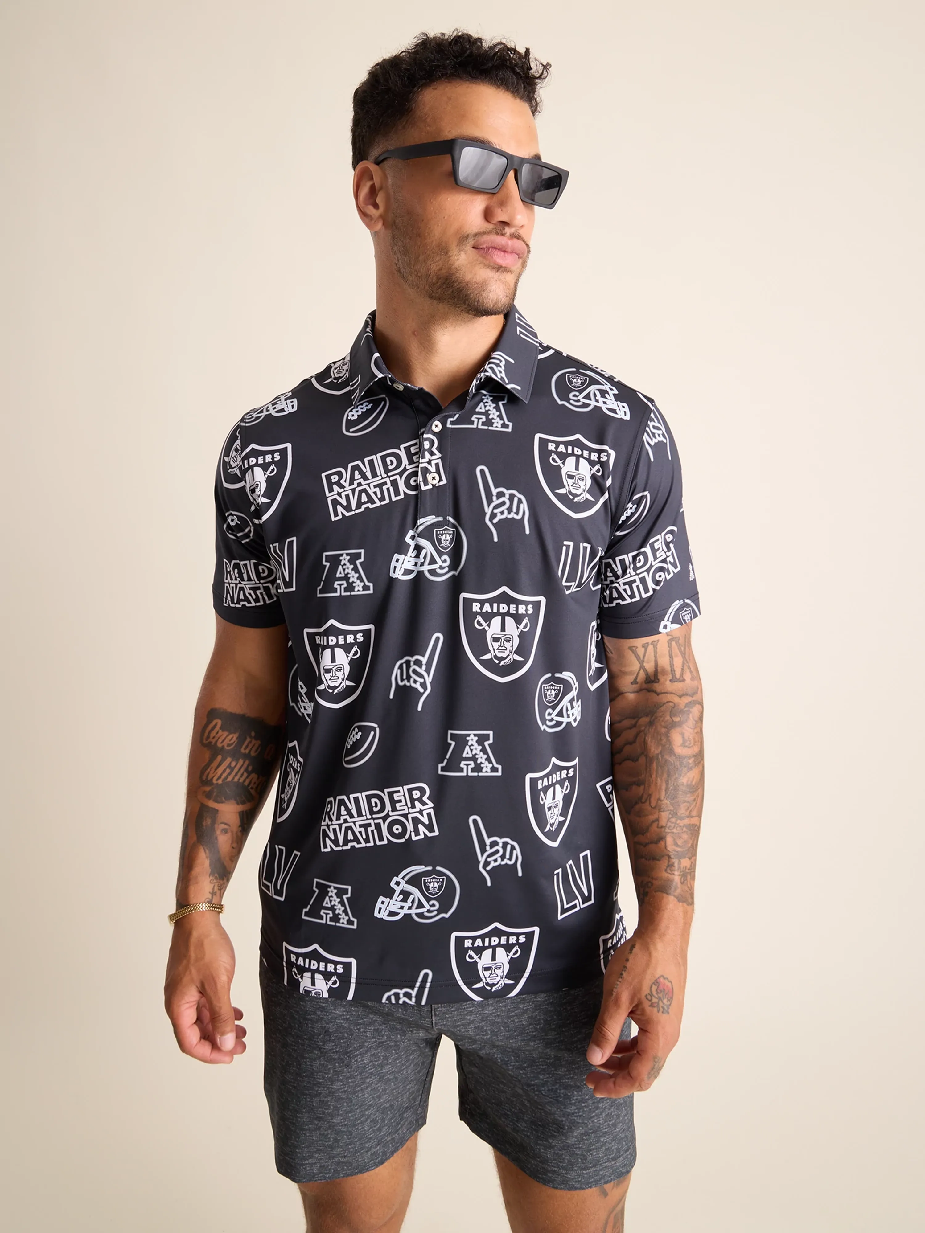 The Neon Raiders (NFL Performance Polo) - Image 4