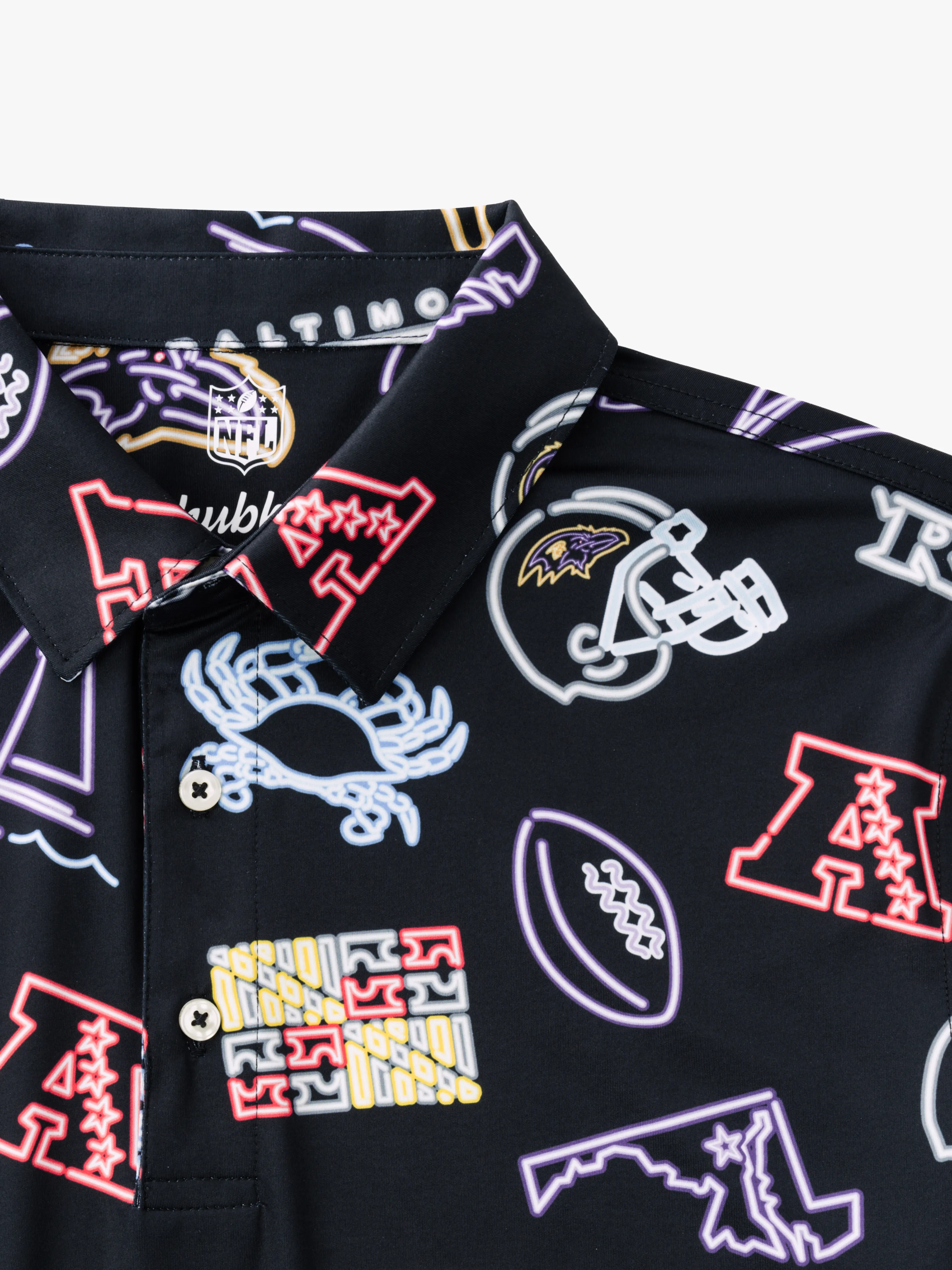 The Neon Ravens (NFL Performance Polo) - Image 2