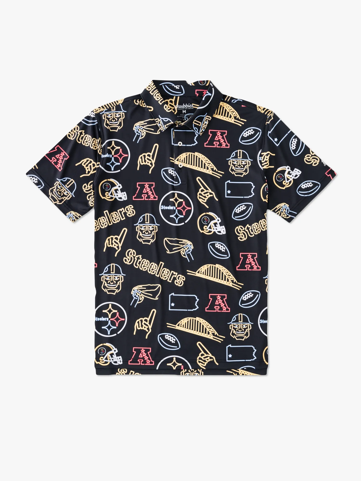 The Neon Steelers (NFL Performance Polo)