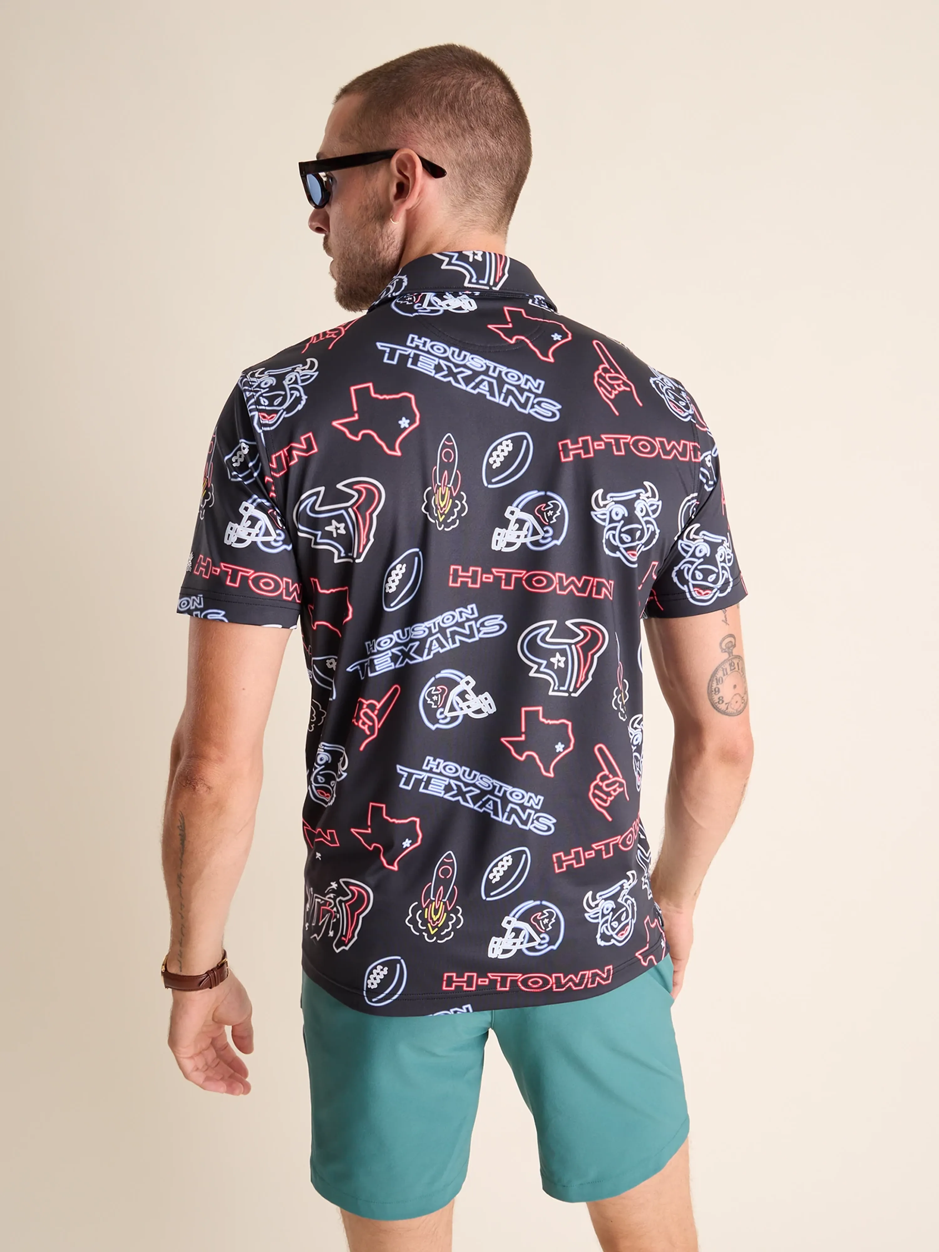 The Neon Texans (NFL Performance Polo) - Image 3
