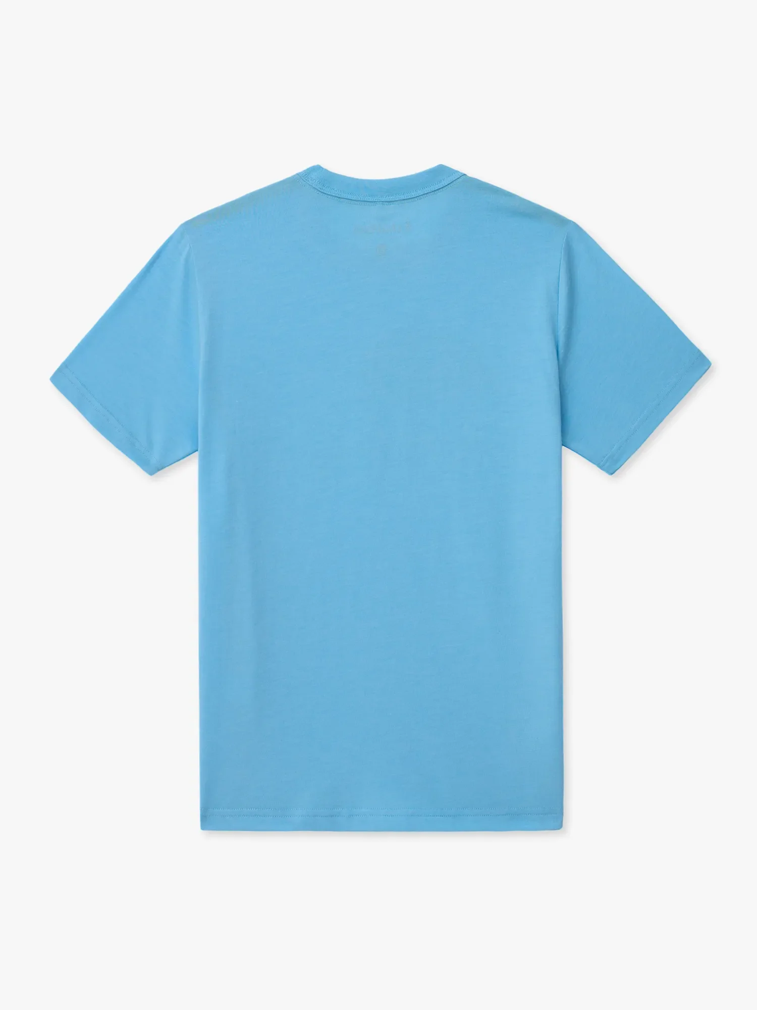 The Ol' College Try (Boys Non Pocket T-Shirt)- Blue - Image 2
