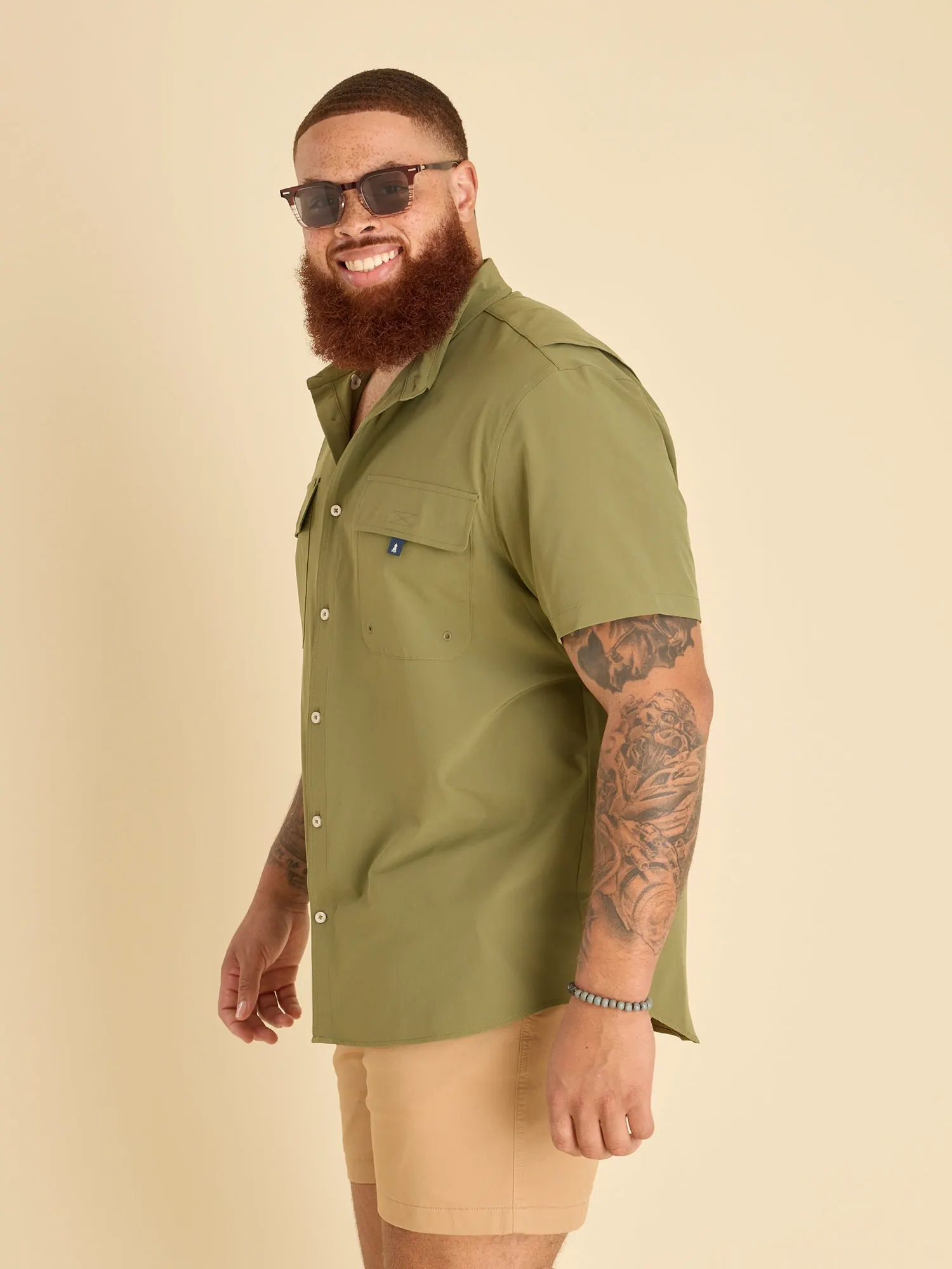 The Olive You Man (UPF Shirt) - Image 3