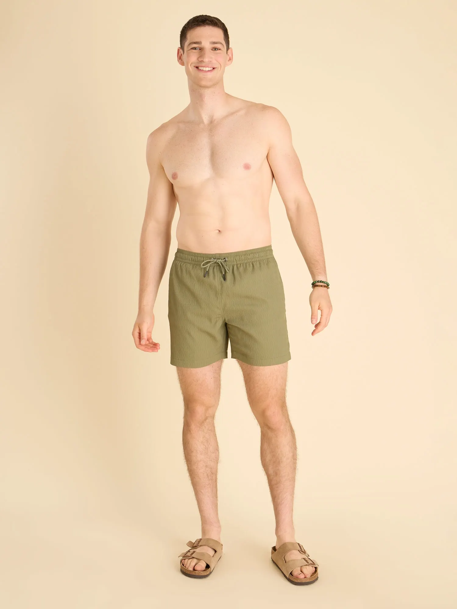 The Olive You Mans 5.5" (Textured Lined Swim) - Image 6