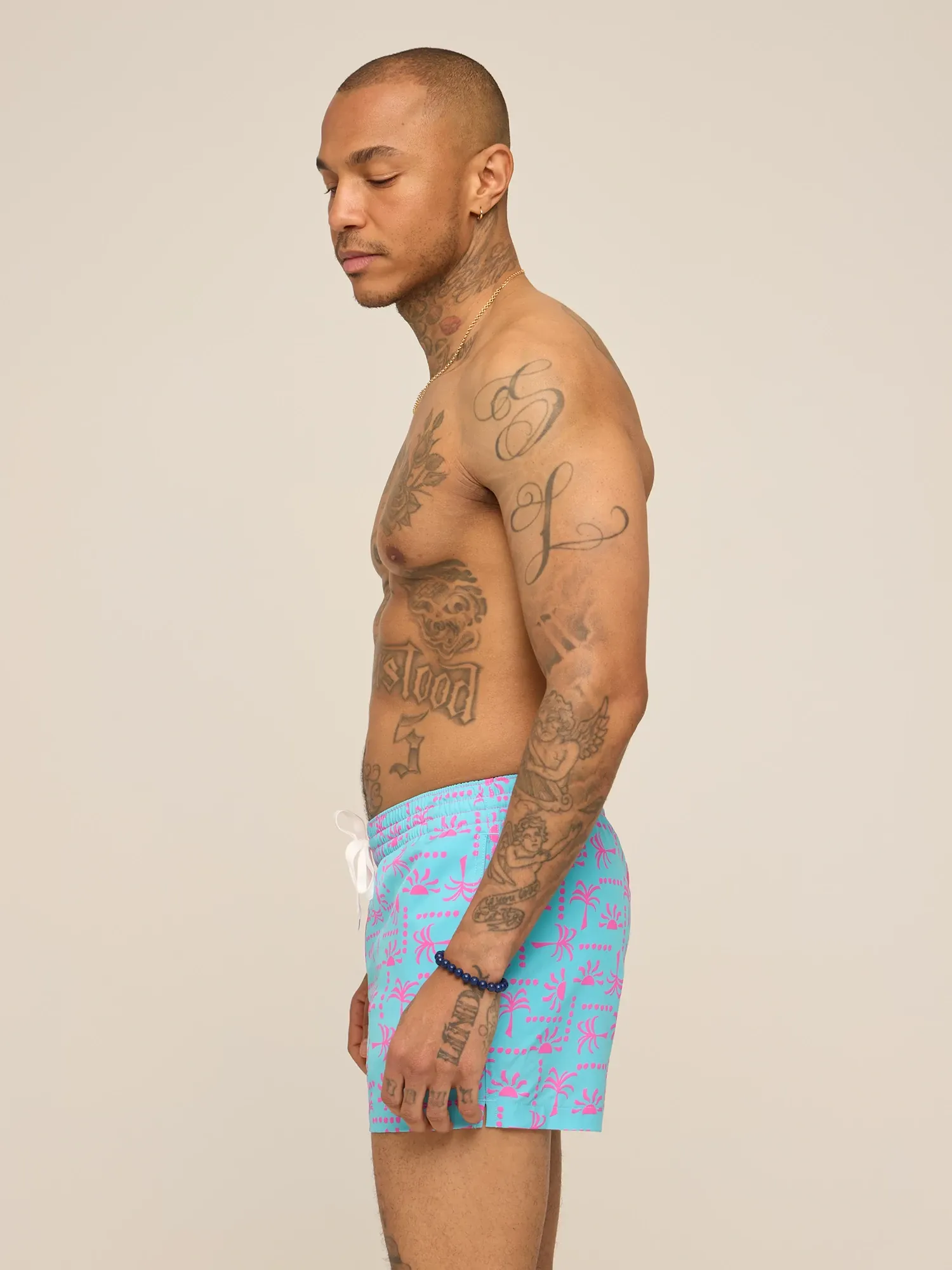 The Pacific Grids 4" (Classic Lined Swim Trunk) - Image 3