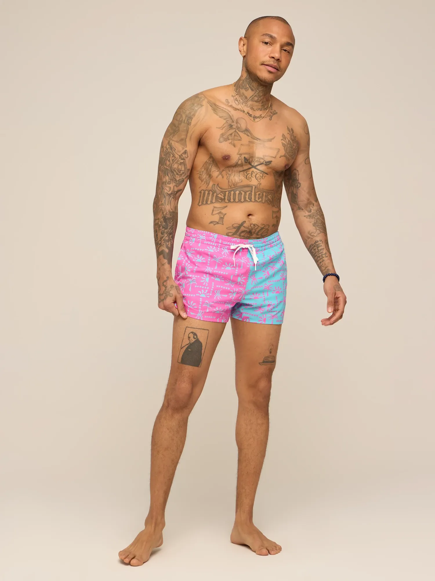 The Pacific Grids 4" (Classic Lined Swim Trunk) - Image 5