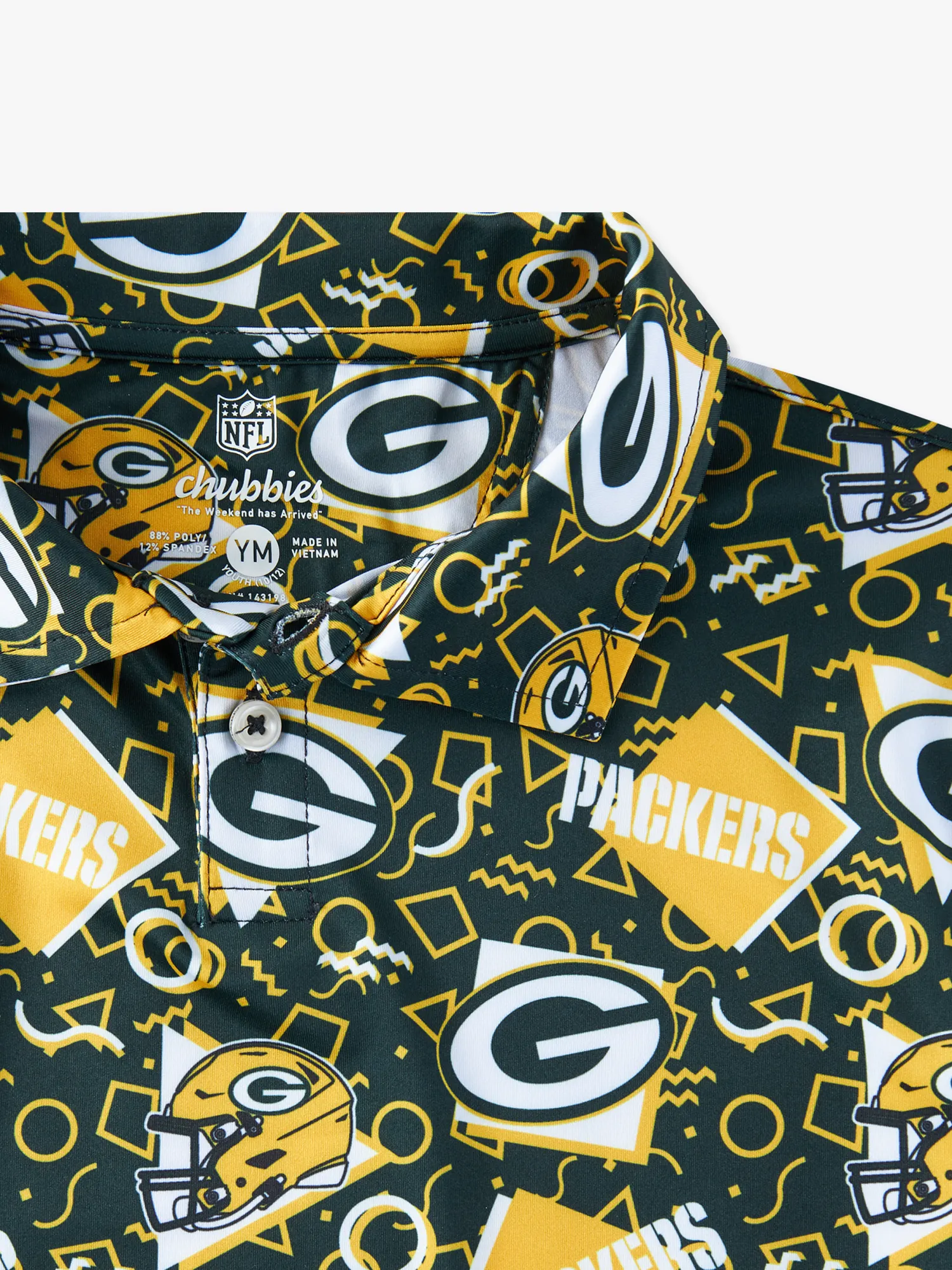 The Packers Game Day Fit (Boys Performance Polo) - Image 3