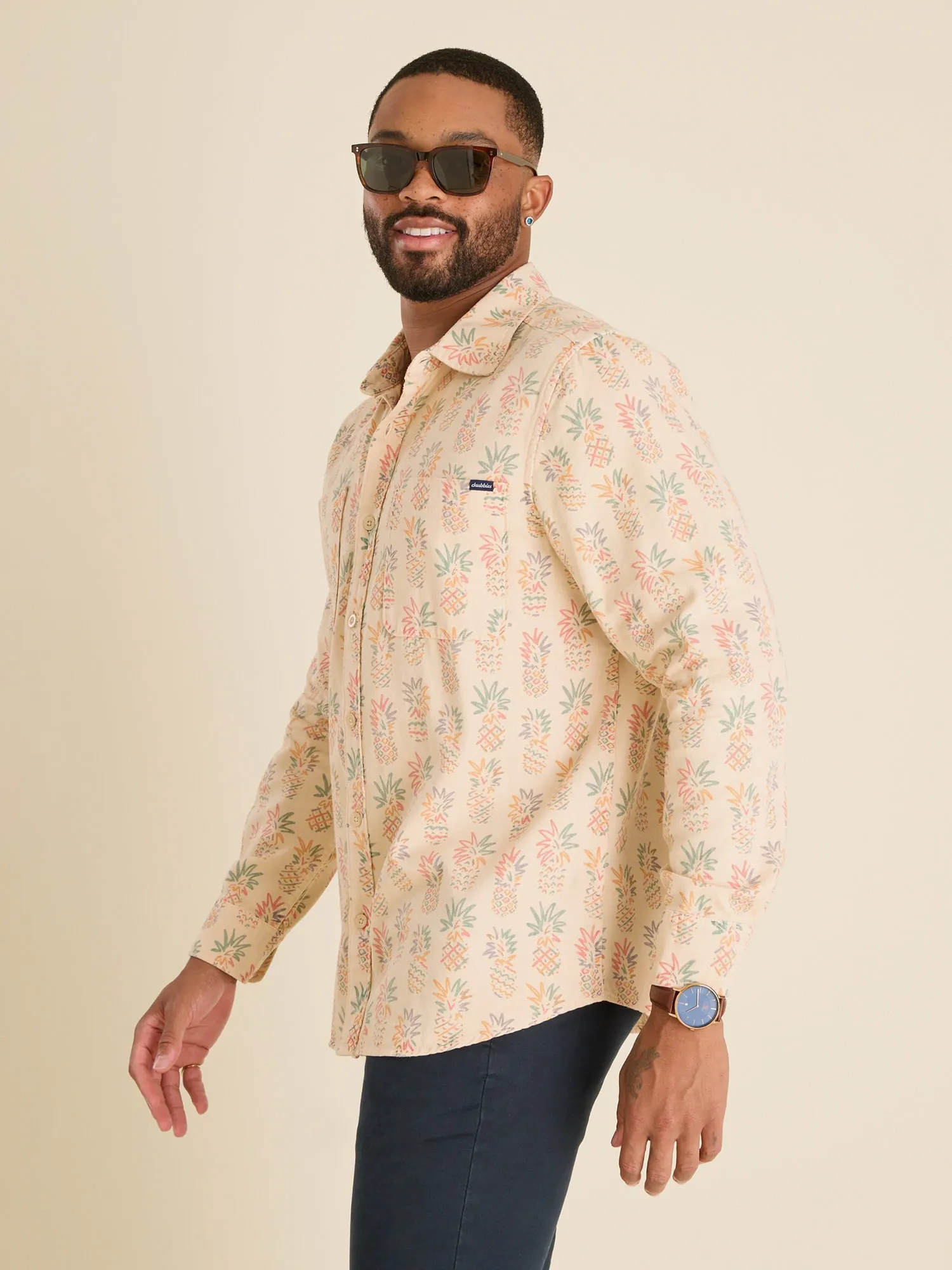 The Pastel Pineapple (LS Button Down) - Image 3