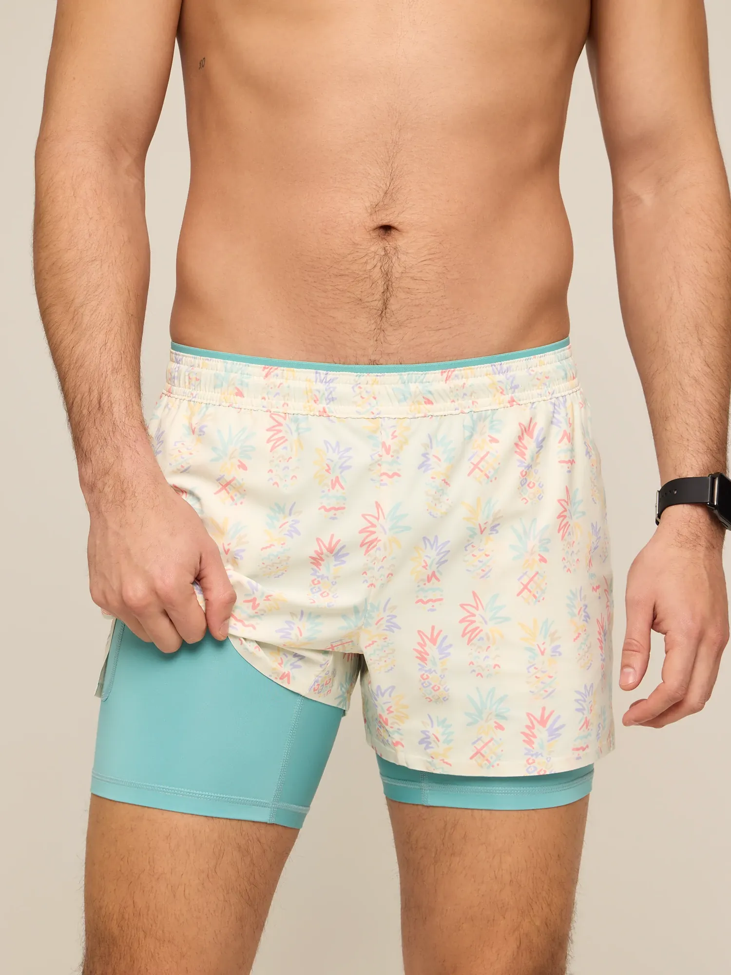 The Pastel Pineapples 4" (Ultimate Training Short) - Image 2