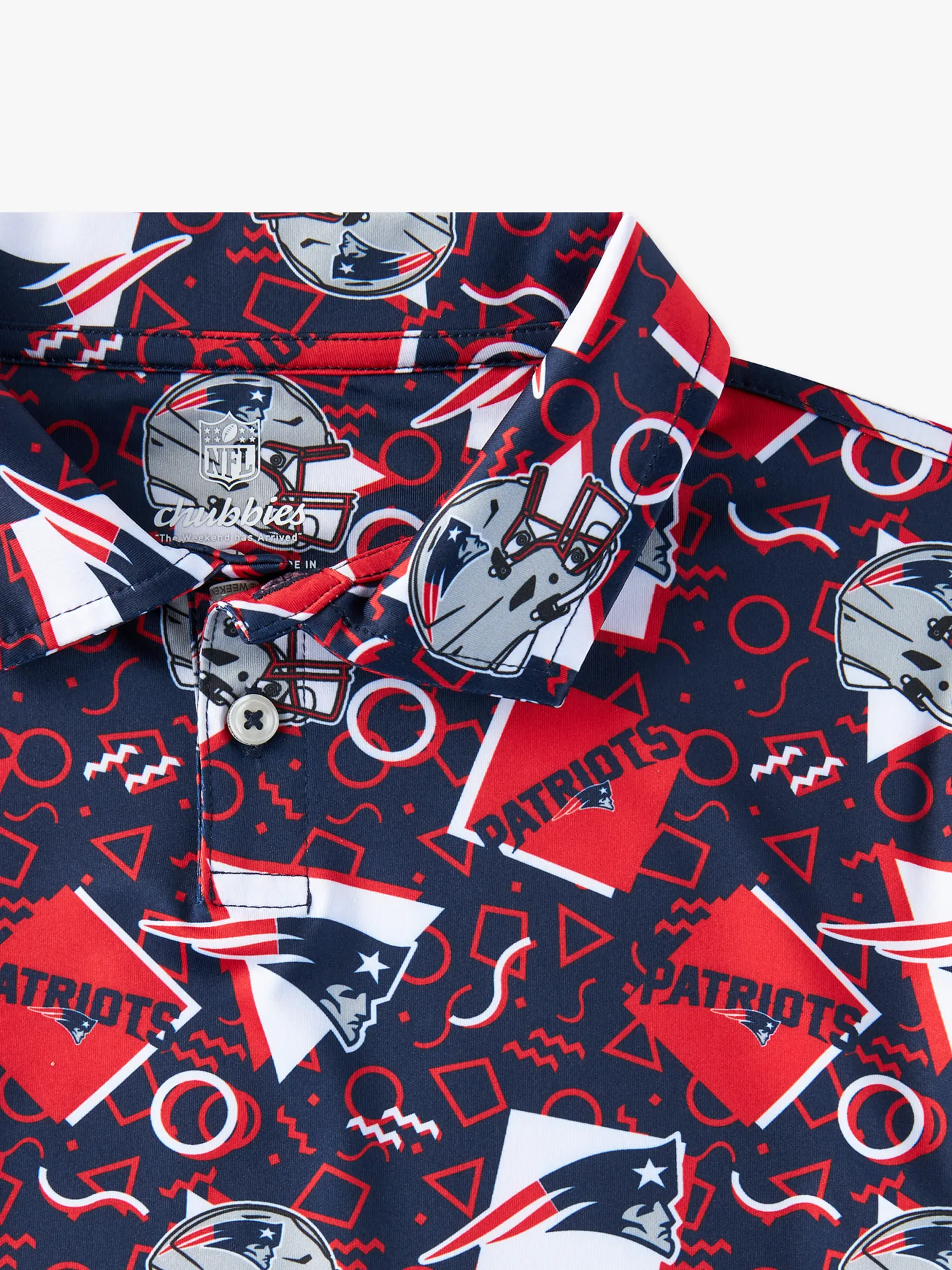 The Patriots Game Day Fit (Boys Performance Polo) - Image 2