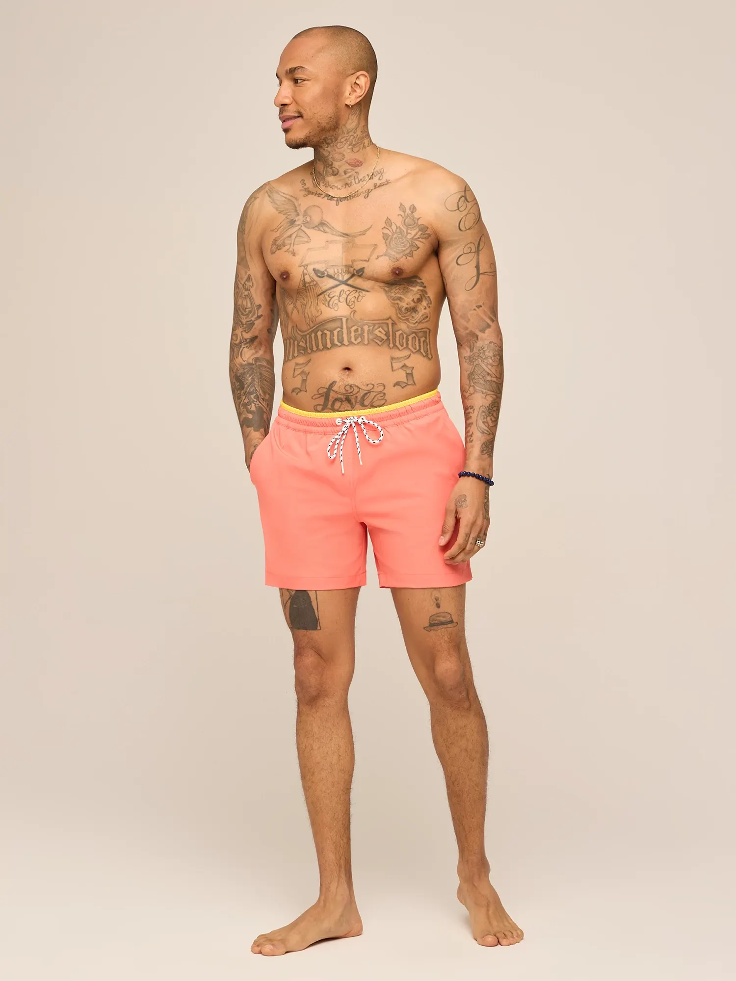 The Peach Perfects 5.5" (Classic Lined Swim Trunk w/ SP WB) - Image 5