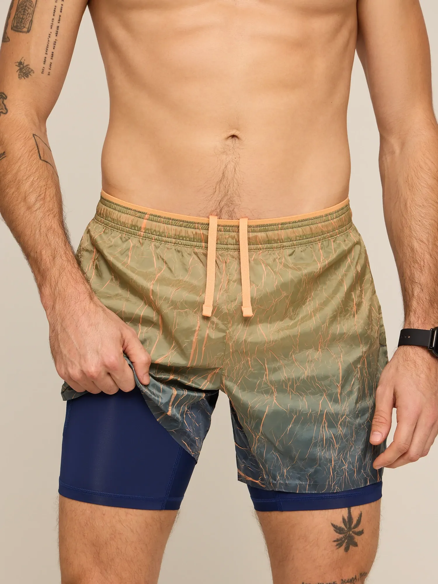 The Peachy Waves 5.5" (Crinkle Ultimate Training Short) - Image 2