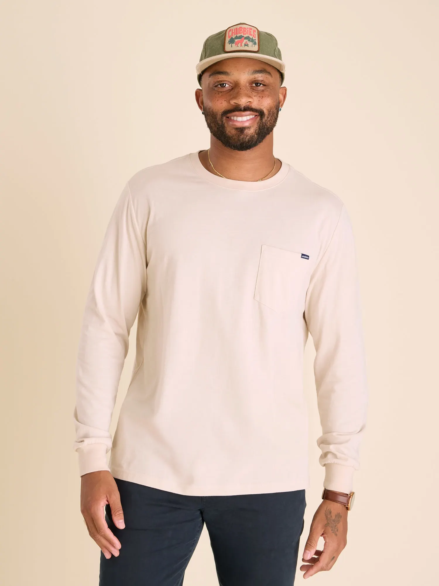 The Perfectly Oat-ay (L/S Pocket T-Shirt)