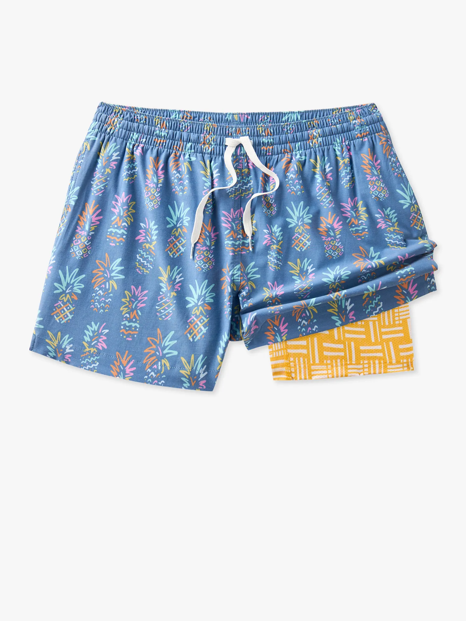 The Pineapple Sketches 4" (Classic Lined Swim Trunk) - Image 6