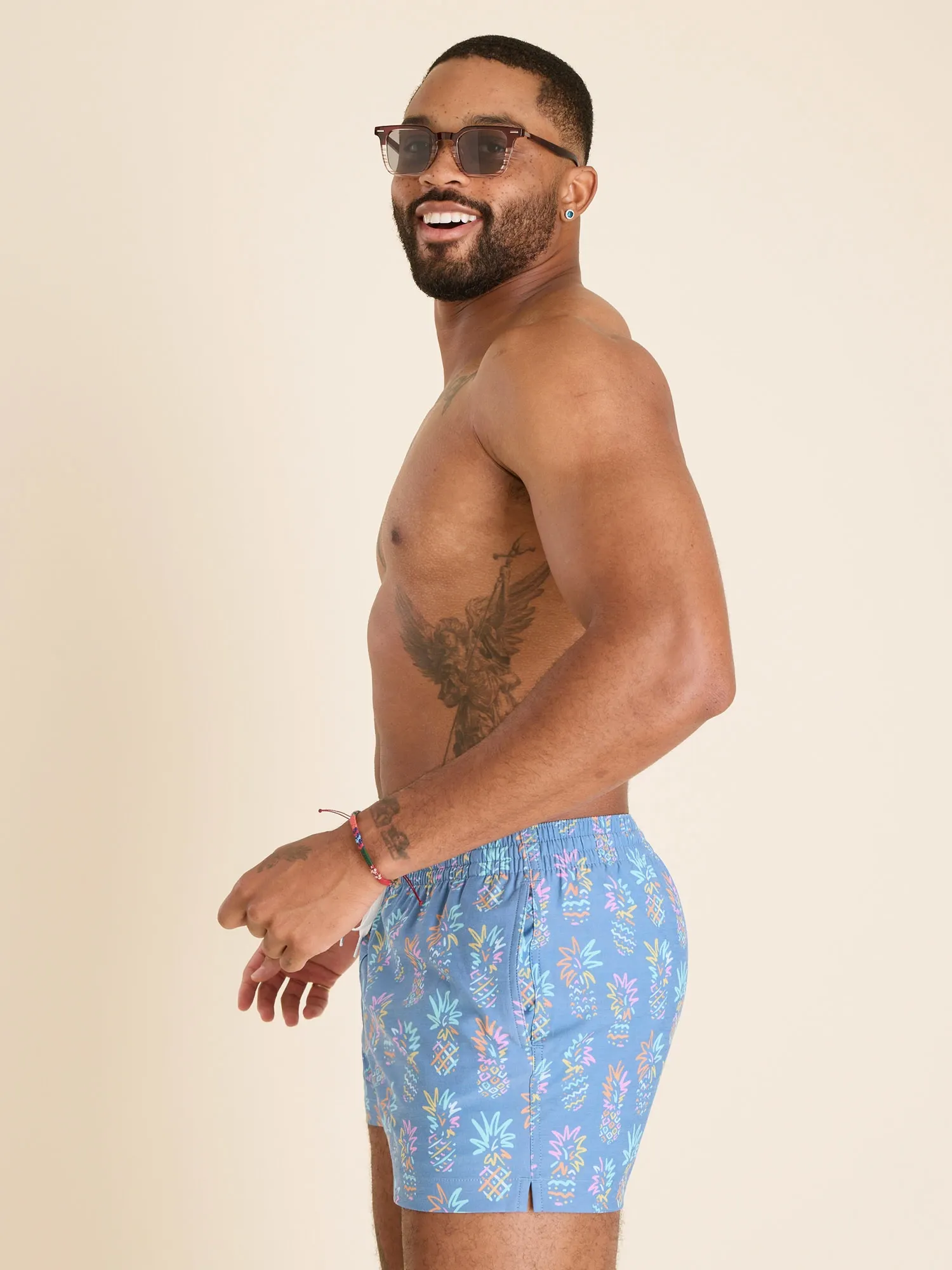 The Pineapple Sketches 4"(Classic Swim Trunk) - Image 3