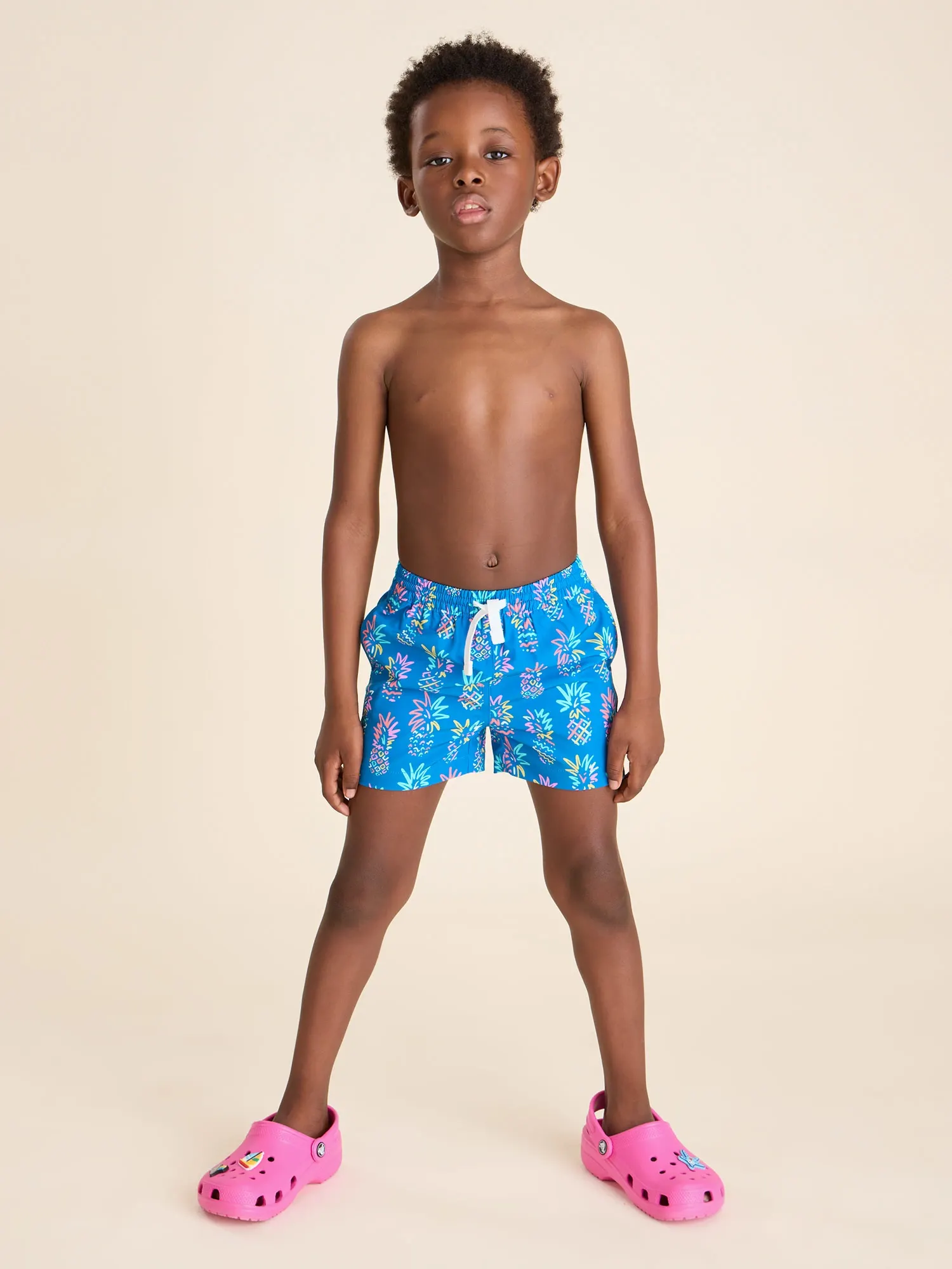 The Pineapple Sketches (Toddler Classic Swim Trunk) - Image 2
