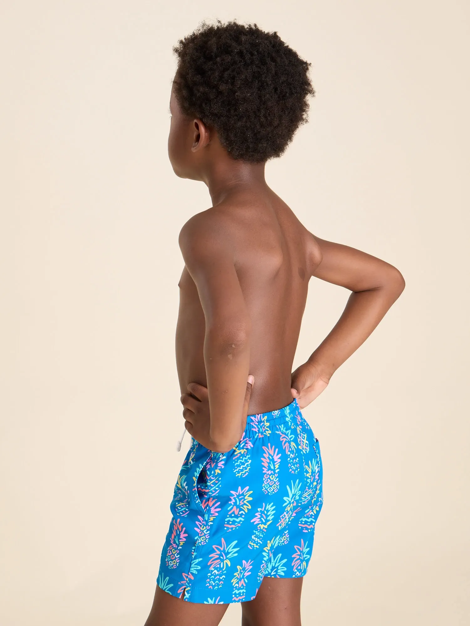 The Pineapple Sketches (Toddler Classic Swim Trunk) - Image 4