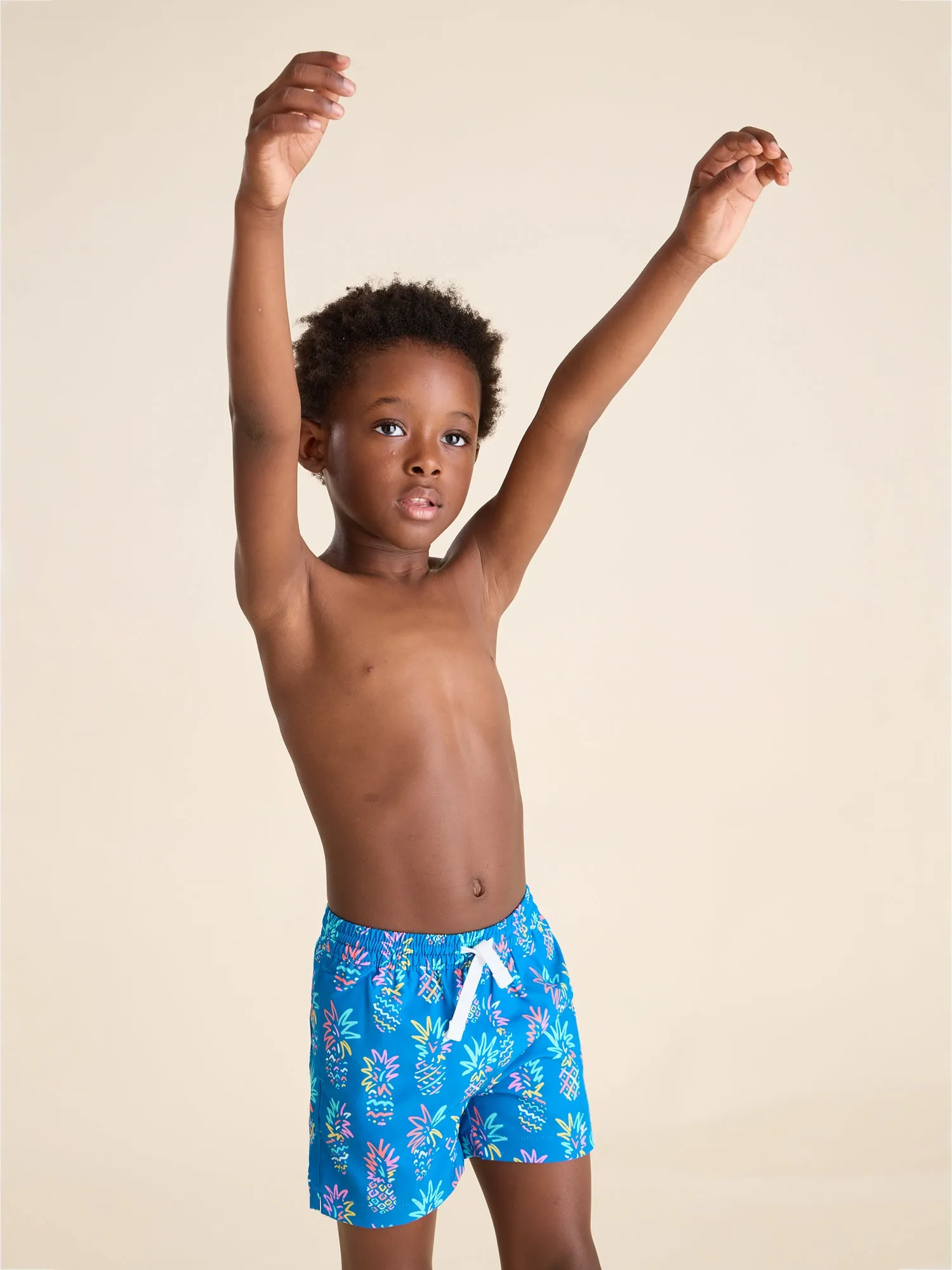The Pineapple Sketches (Toddler Classic Swim Trunk) - Image 5