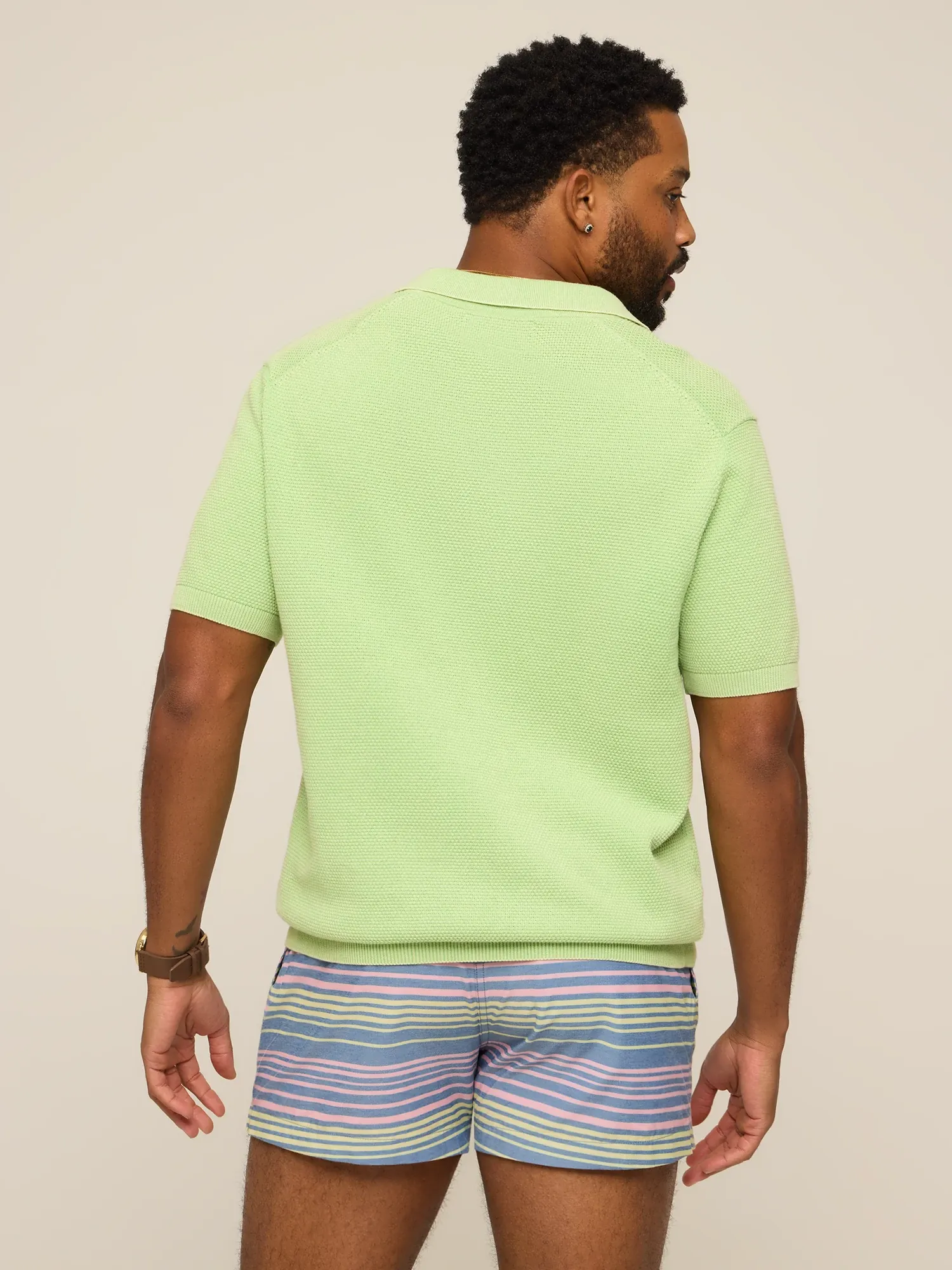 The Pistachio Glow (Knit Polo) - Image 4