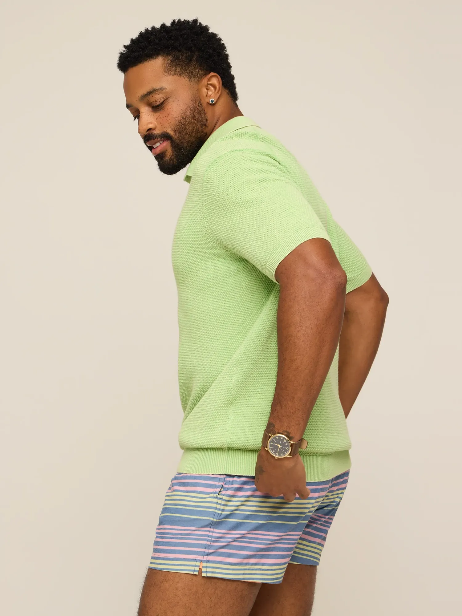 The Pistachio Glow (Knit Polo) - Image 5