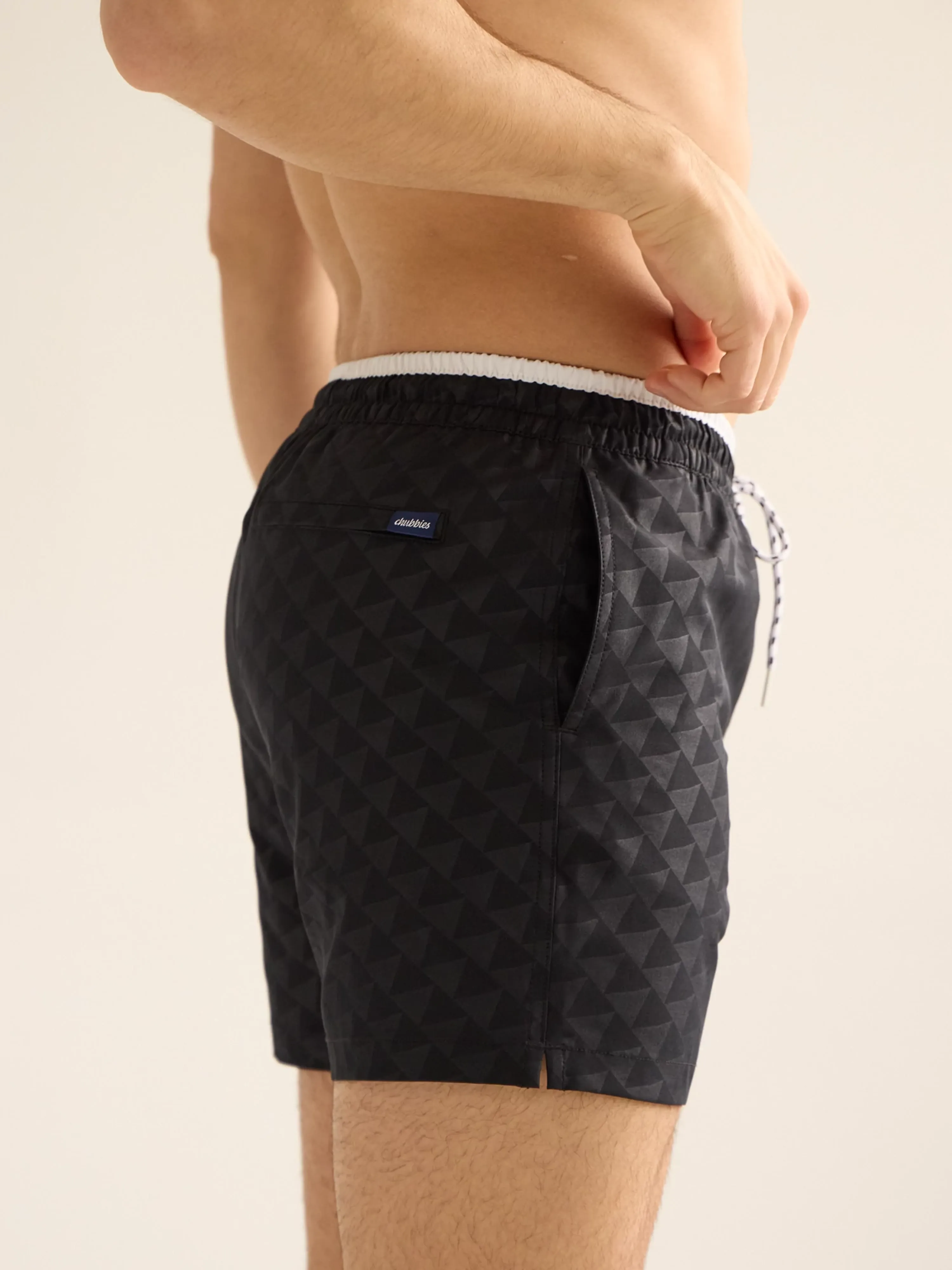The Playing Chess 5.5" (Embossed Classic Swim Trunk) - Image 4