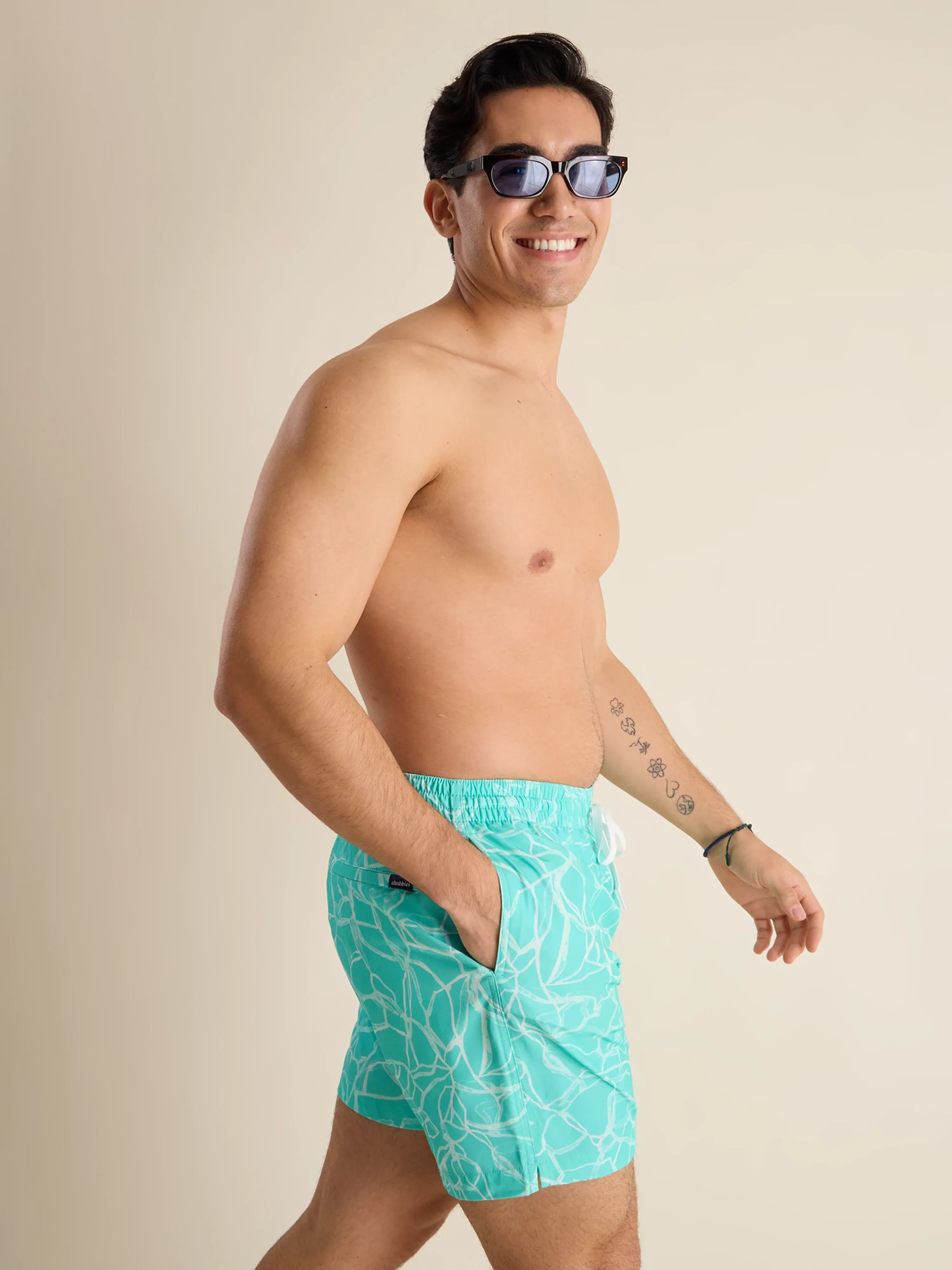 The Pool Parties 5.5" (Classic Lined Swim Trunk) - Image 3