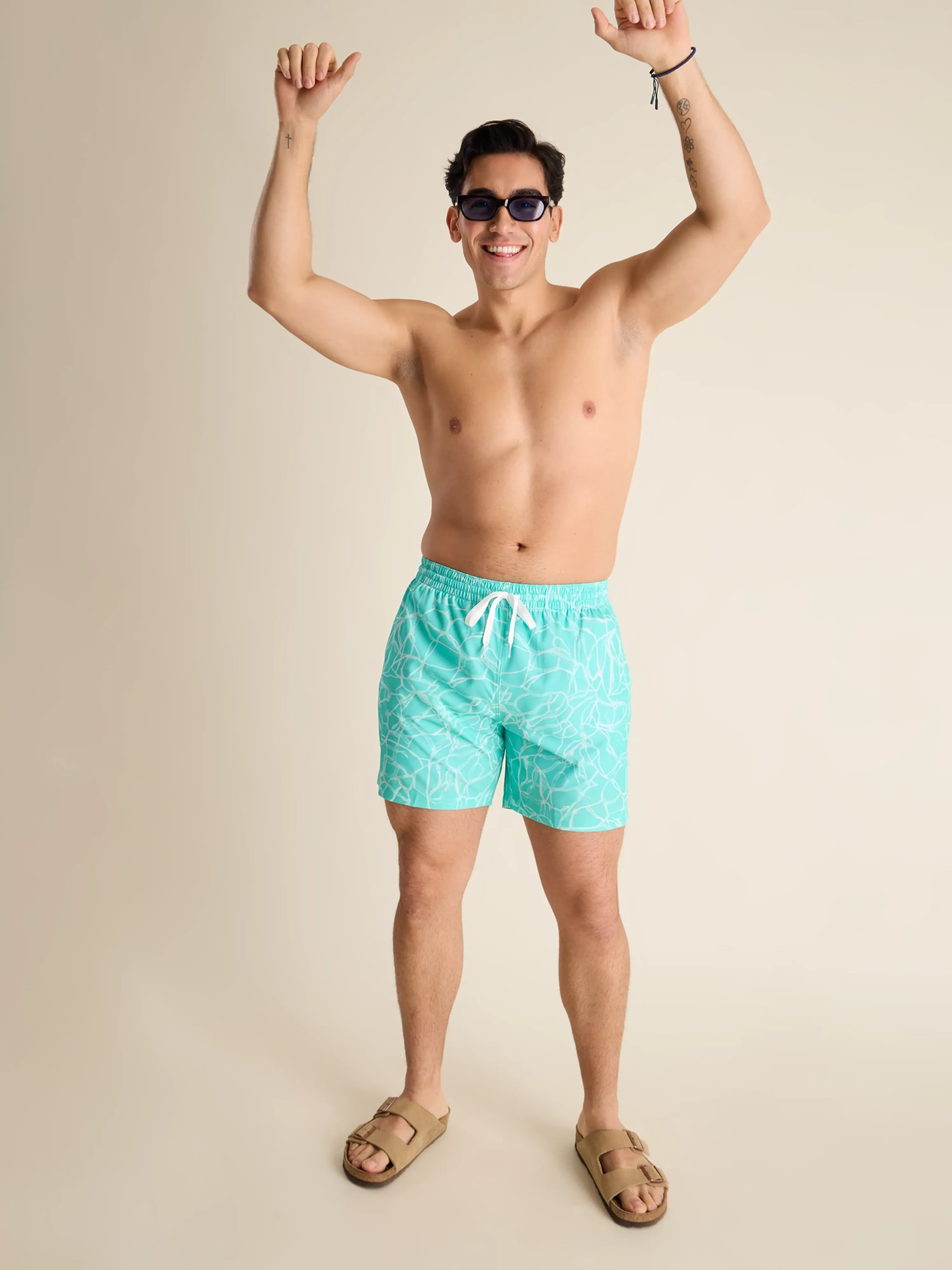 The Pool Parties 5.5" (Classic Lined Swim Trunk) - Image 5