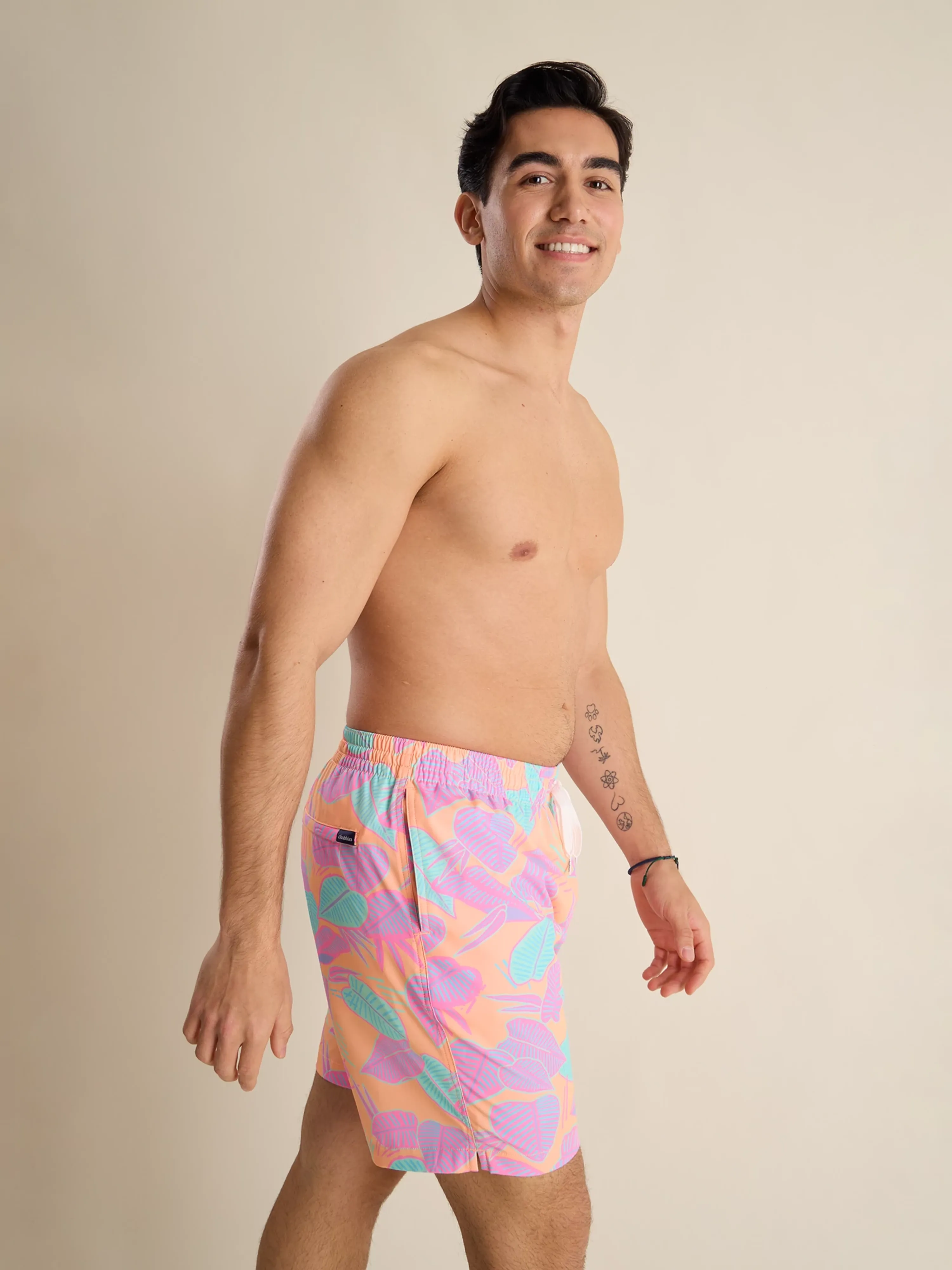 The Posh Palms 7" (Classic Lined Swim Trunk) - Image 3