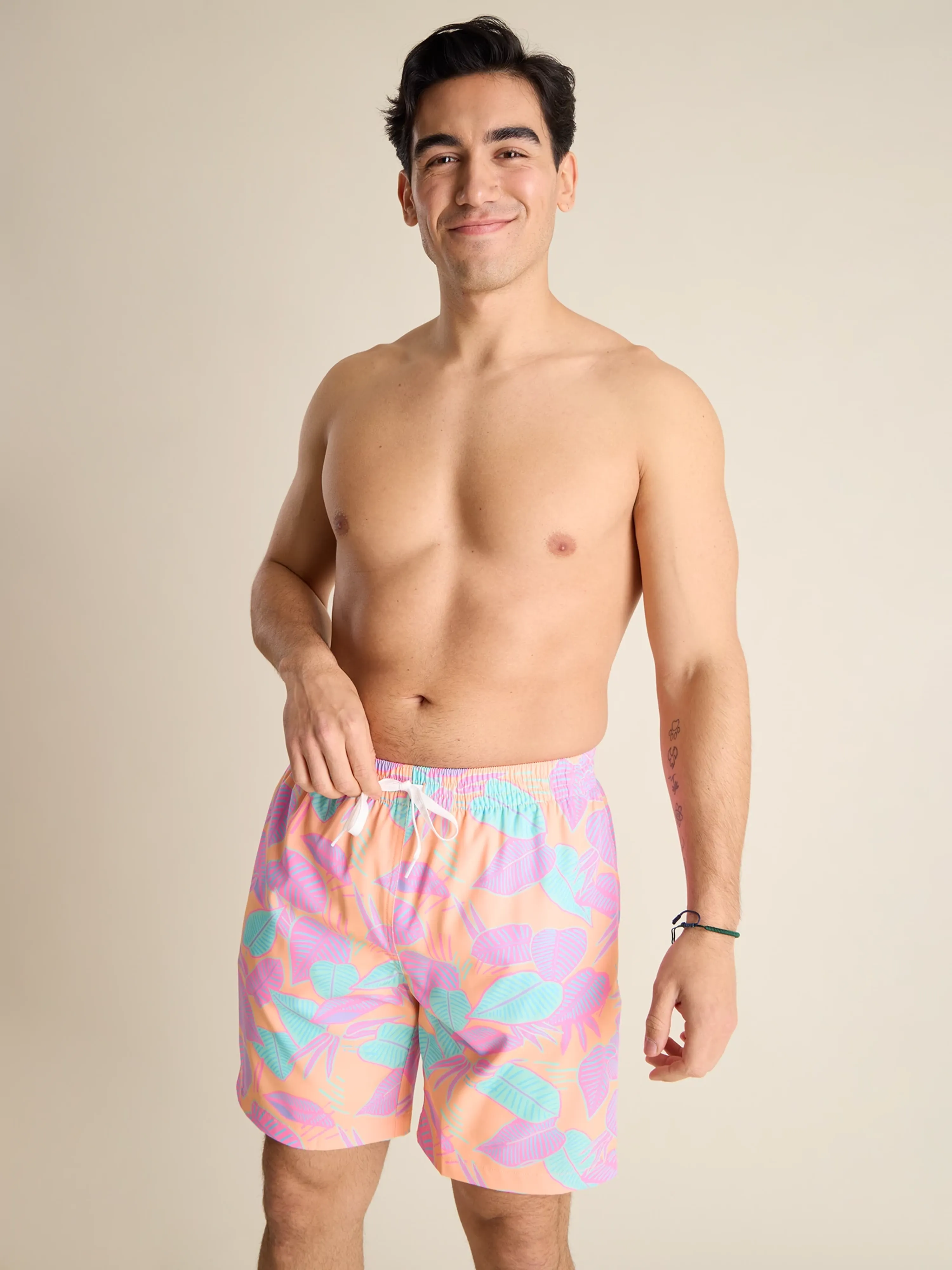 The Posh Palms 7" (Classic Lined Swim Trunk) - Image 4