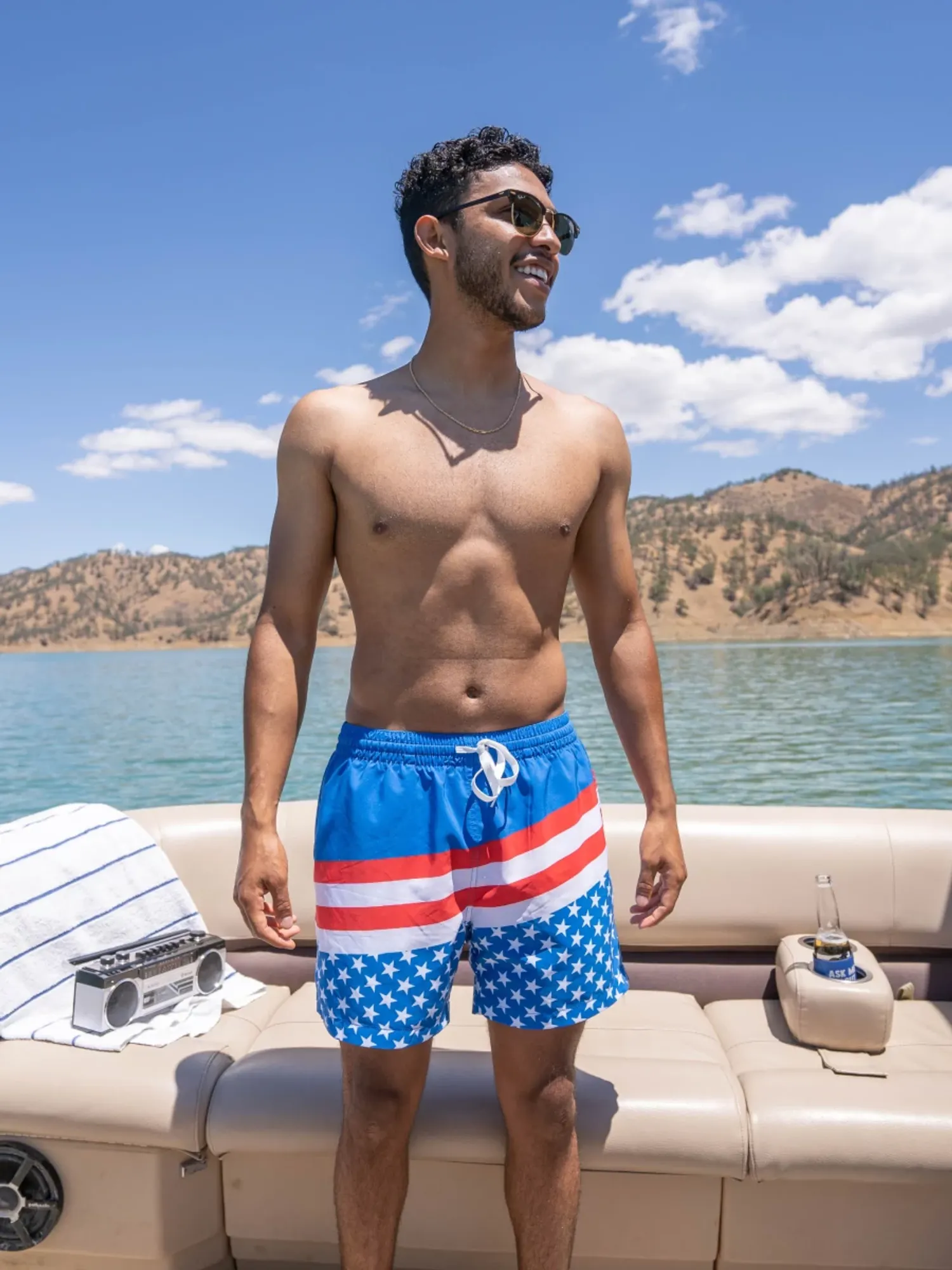 The Pump Up The Jams 5.5" (Classic Lined Swim Trunk) - Image 2