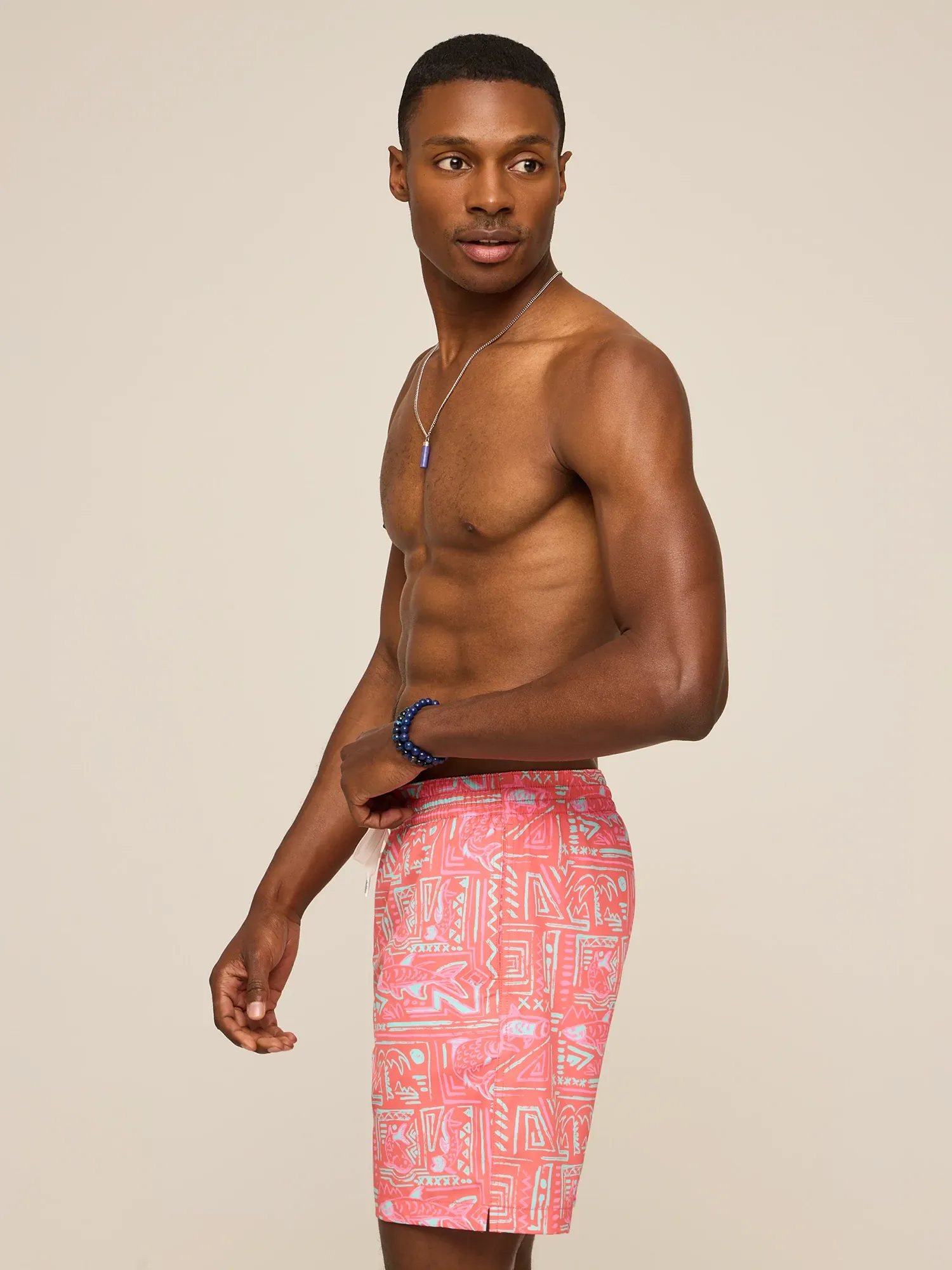 The Pyramid Poolsides 7" (Classic Lined Swim Trunk) - Image 3