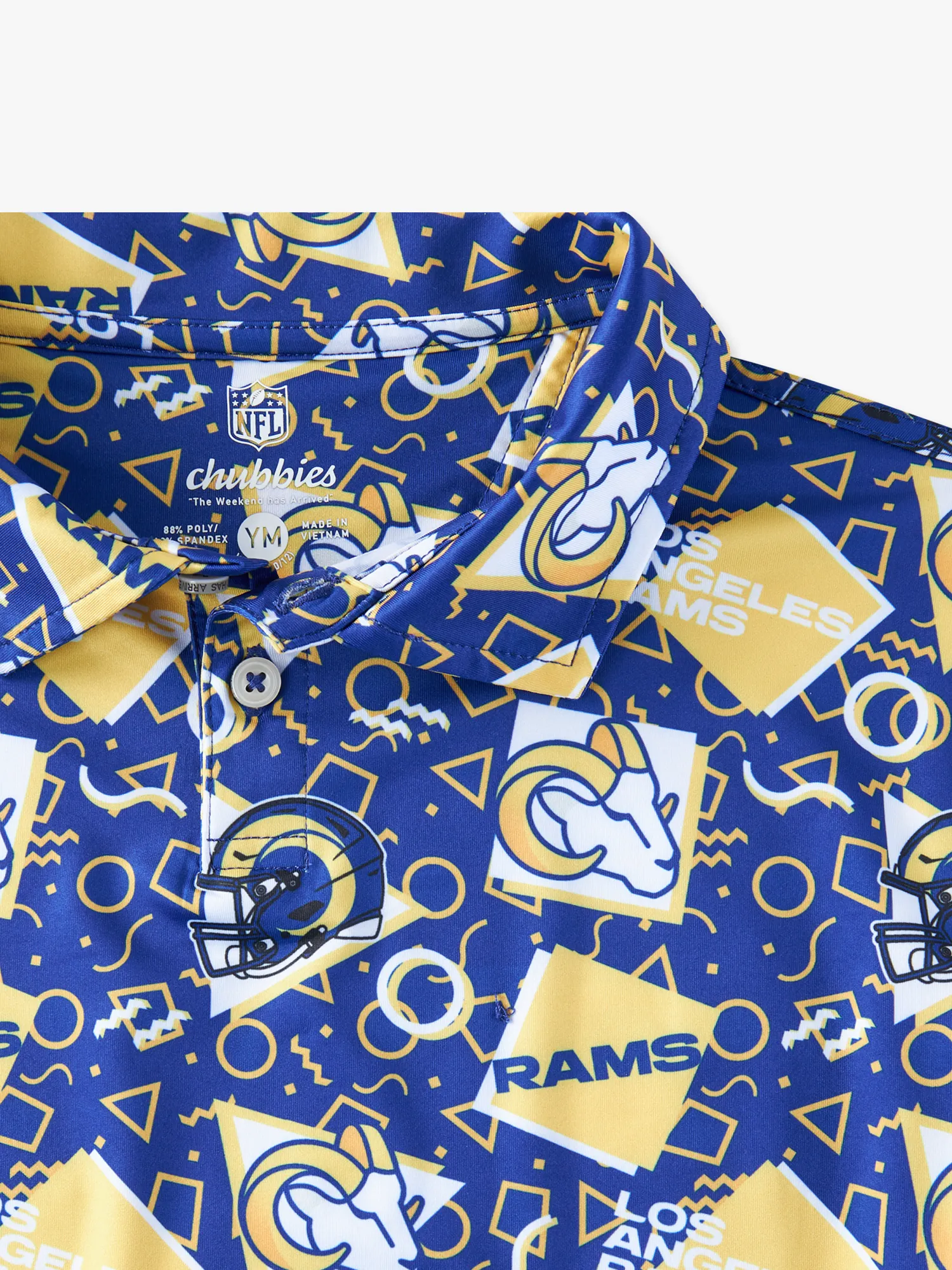 The Rams Game Day Fit (Boys Performance Polo) - Image 2