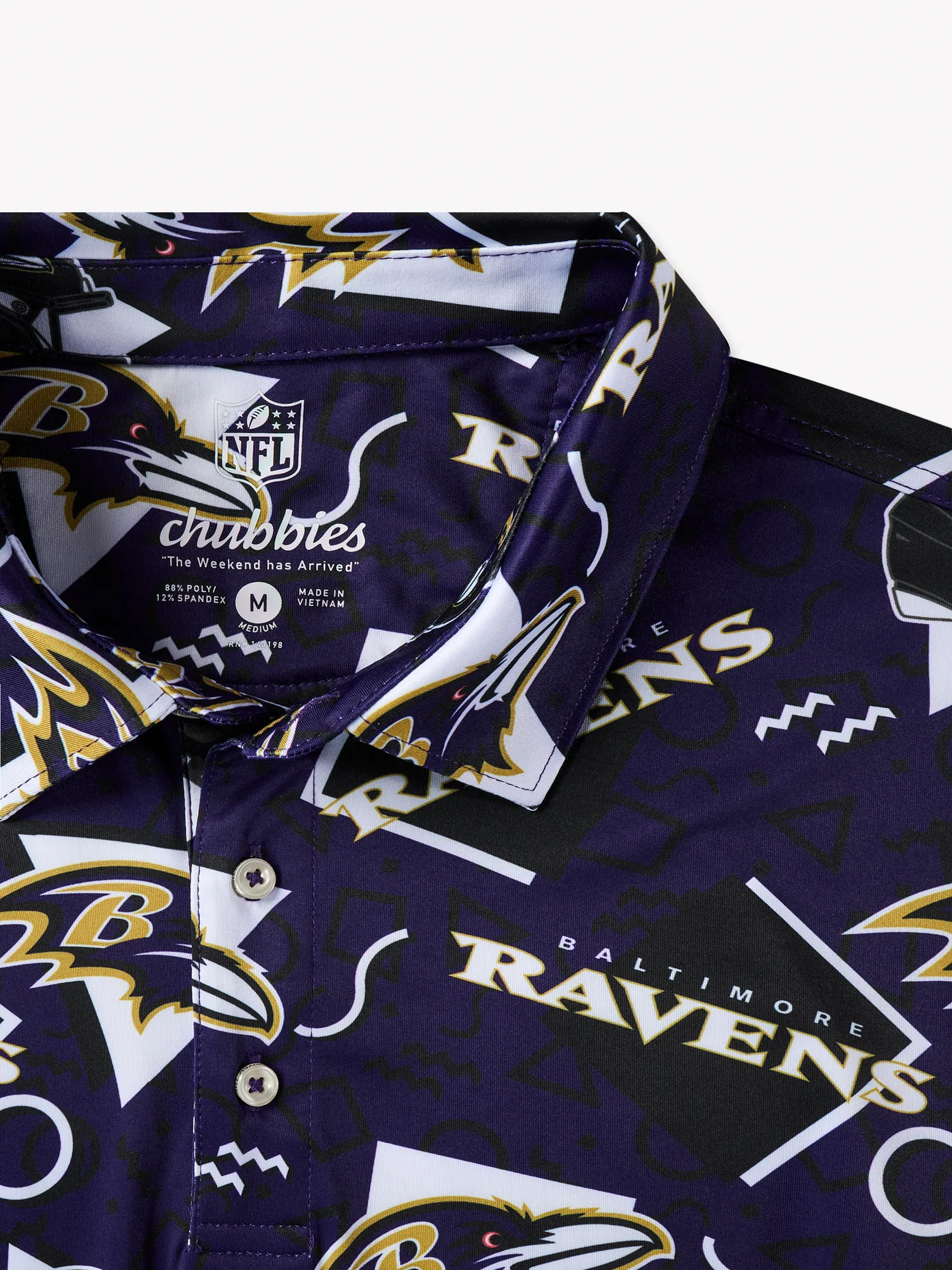 The Ravens Game Day Fit (Performance Polo) - Image 2