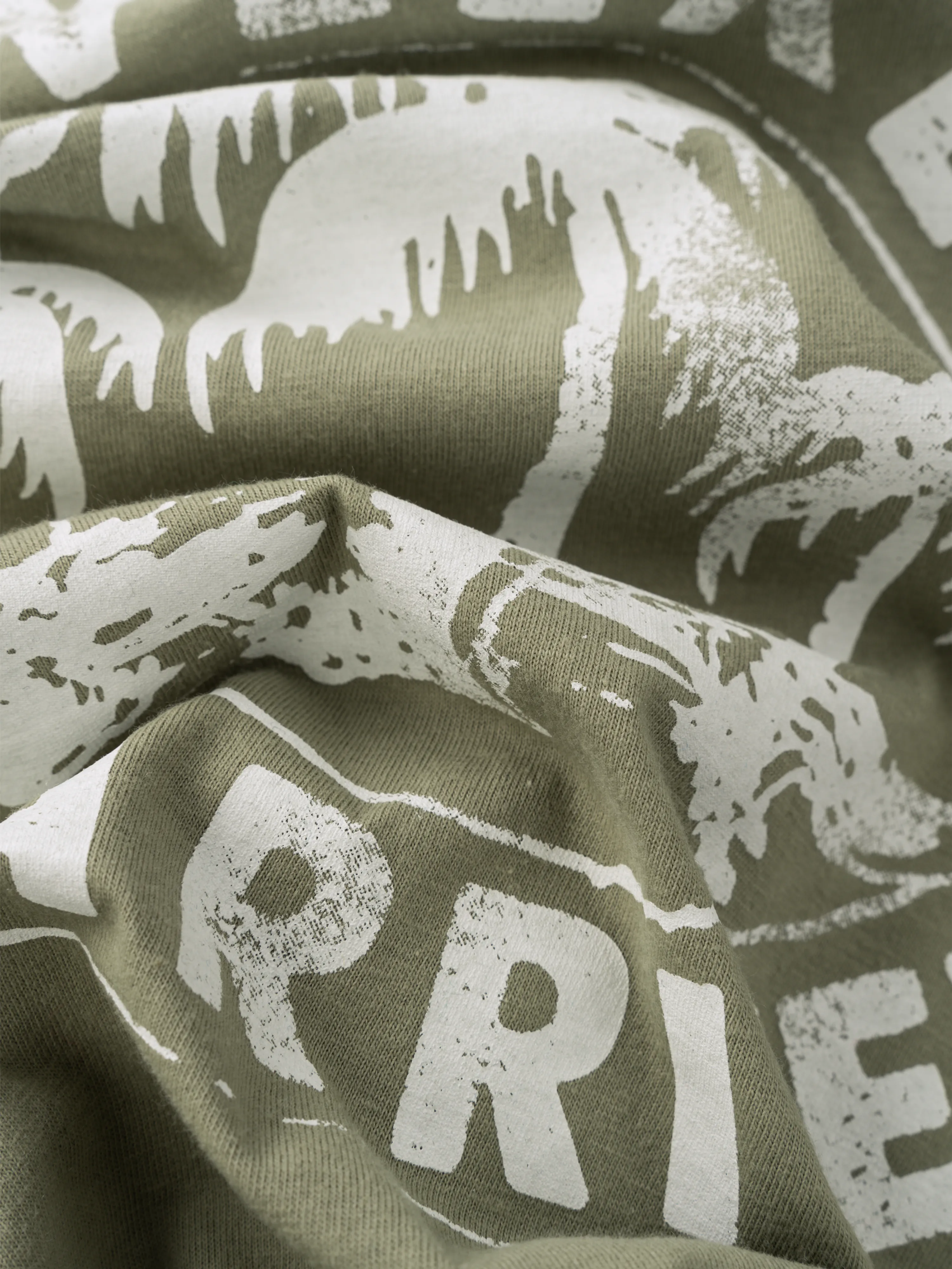 The Relaxer (L/S Non Pocket T-Shirt) - Olive Green - Image 6