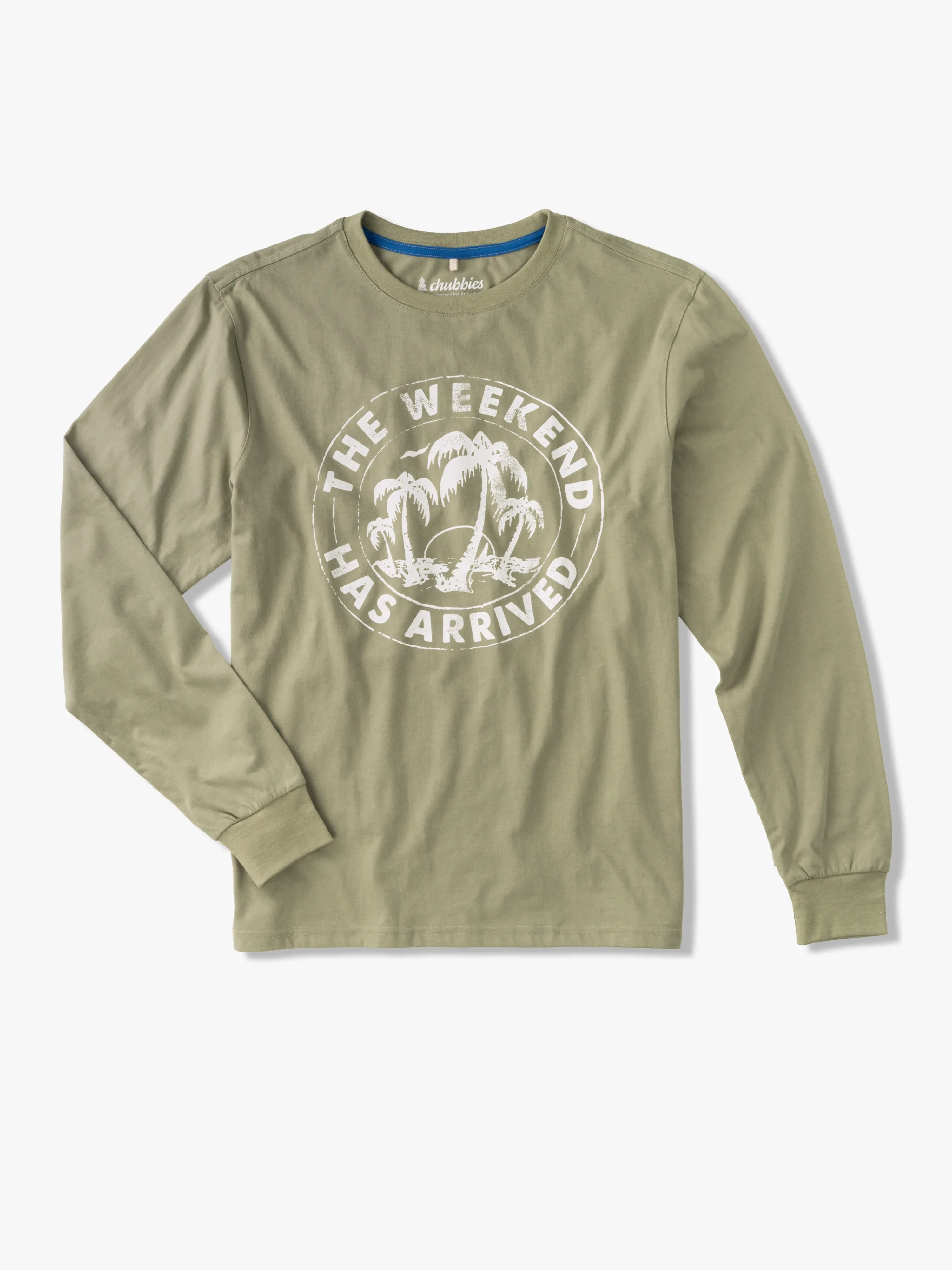 The Relaxer (L/S Non Pocket T-Shirt) - Olive Green - Image 7