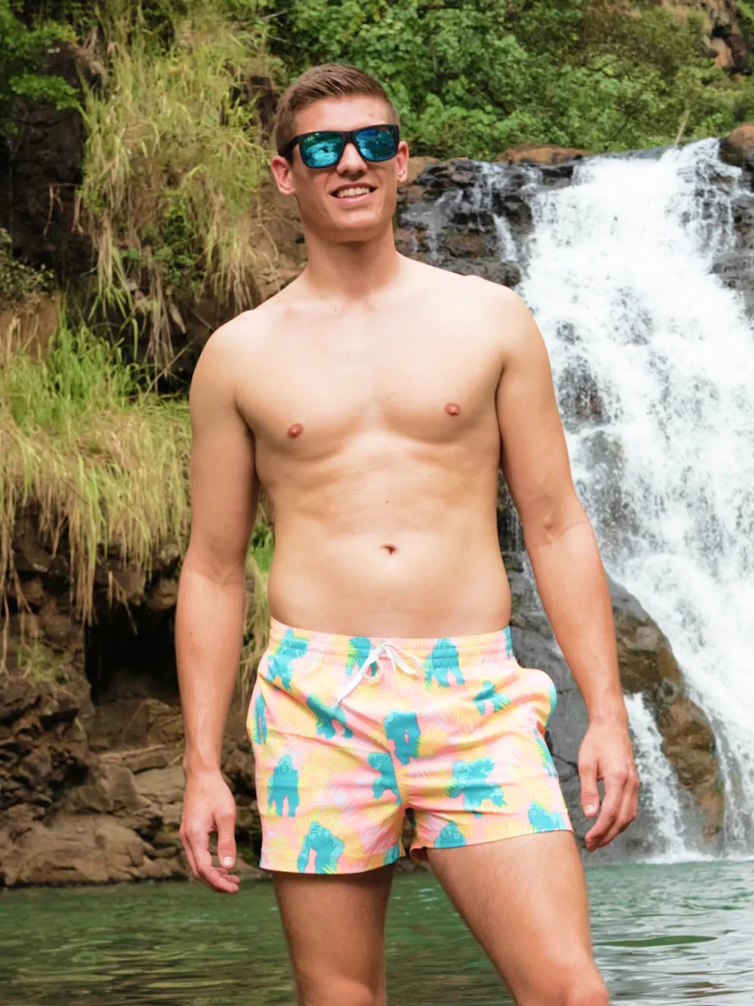 The Rumble in the Jungles 5.5" (Classic Lined Swim Trunk) - Image 2