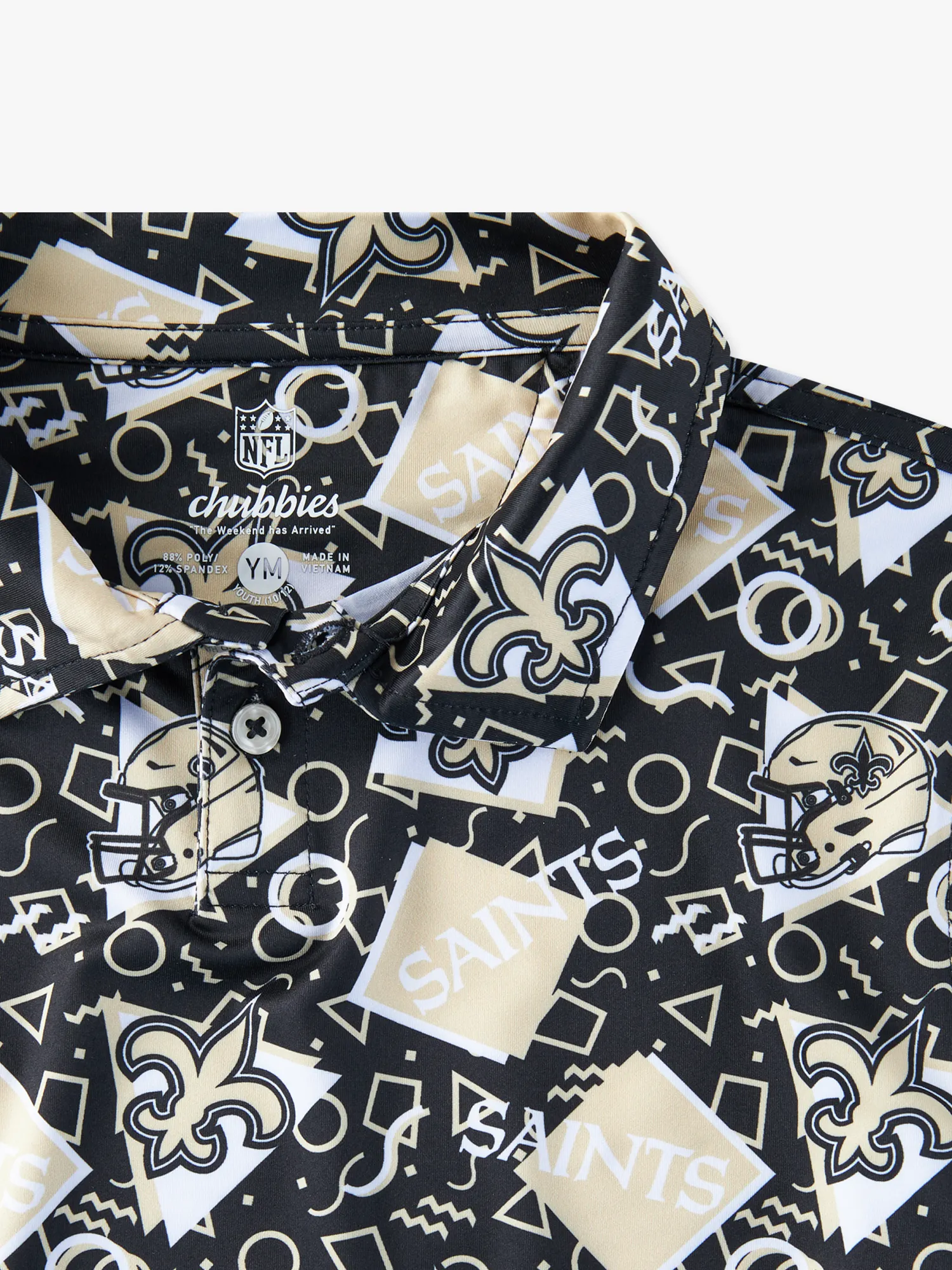 The Saints Game Day Fit (Boys Performance Polo) - Image 3