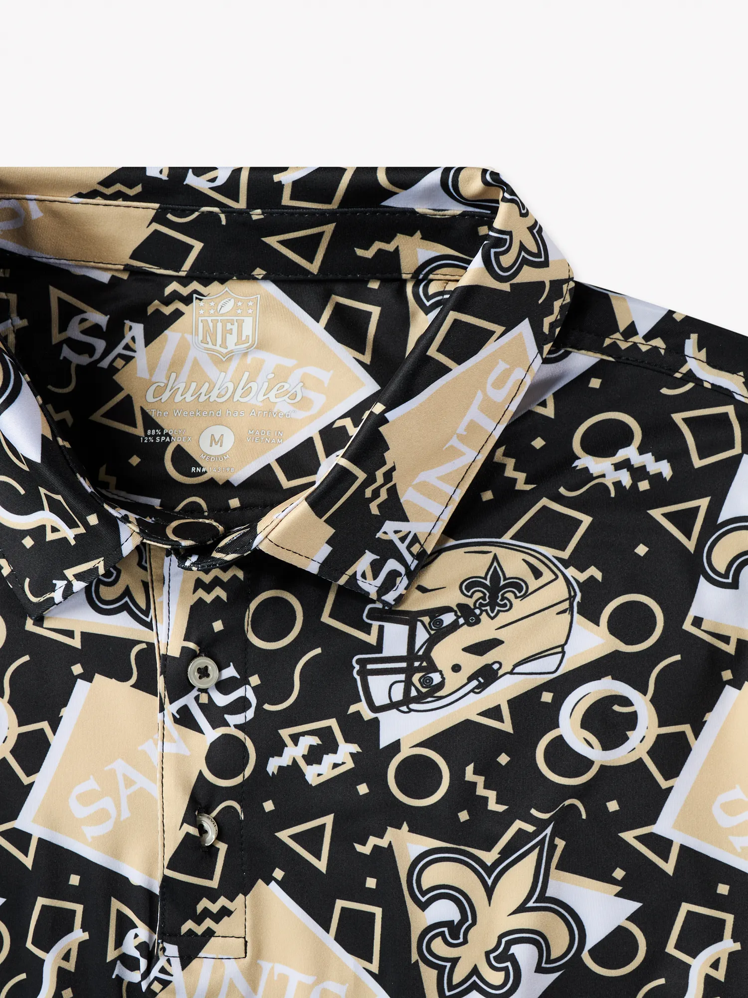 The Saints Game Day Fit (Performance Polo) - Image 2