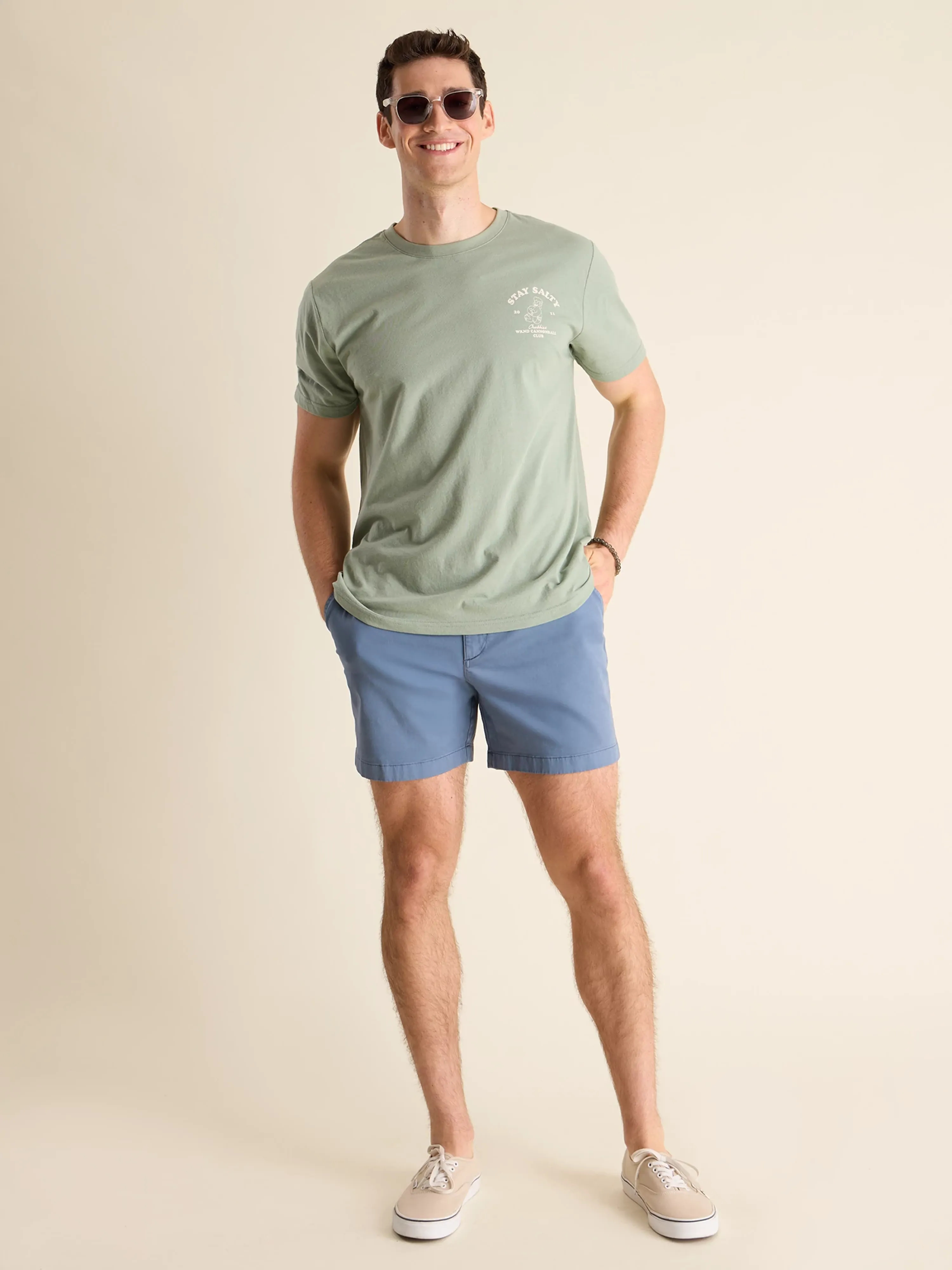 The Saltwater Swimmer (Non Pocket Graphic T-Shirt) - Olive - Image 4