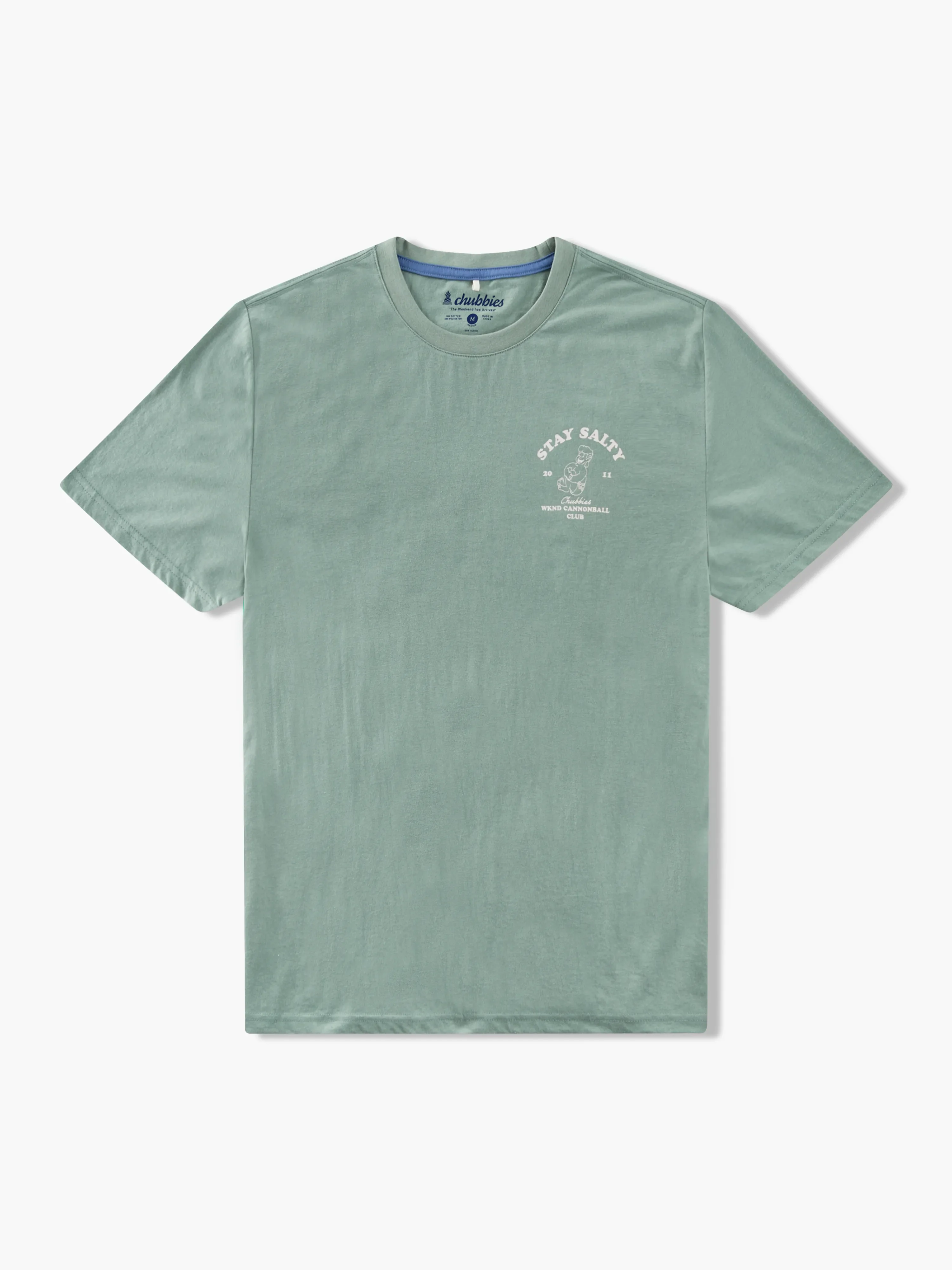The Saltwater Swimmer (Non Pocket Graphic T-Shirt) - Olive - Image 6