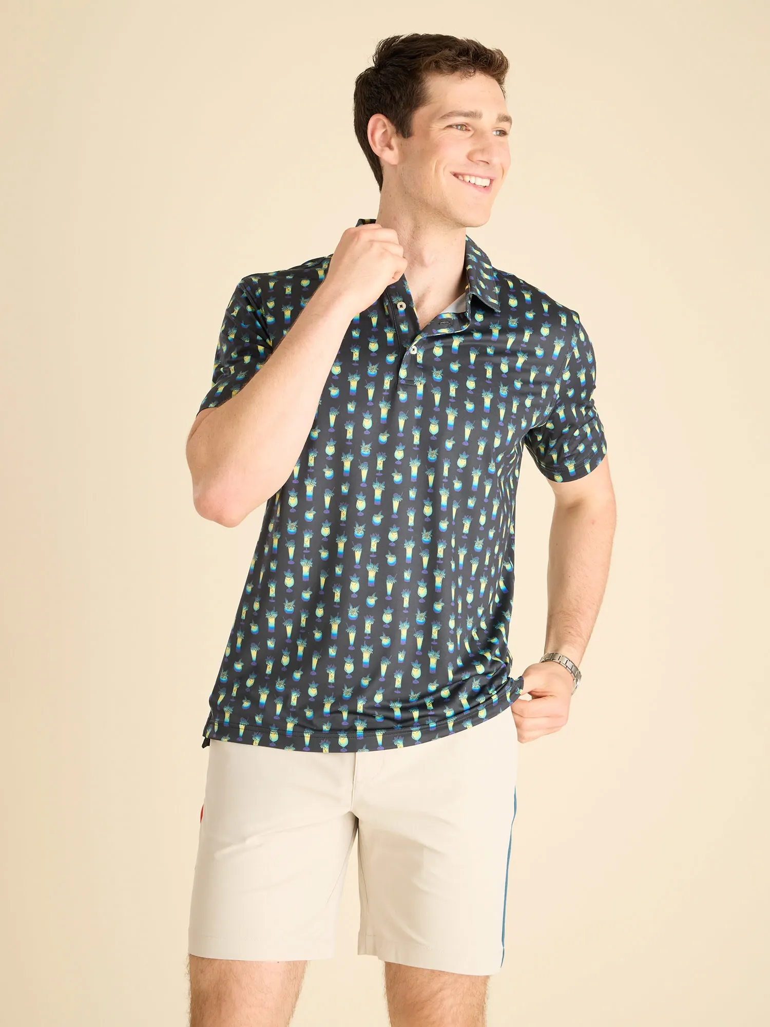 The Seafoam Citrus (Performance Polo)