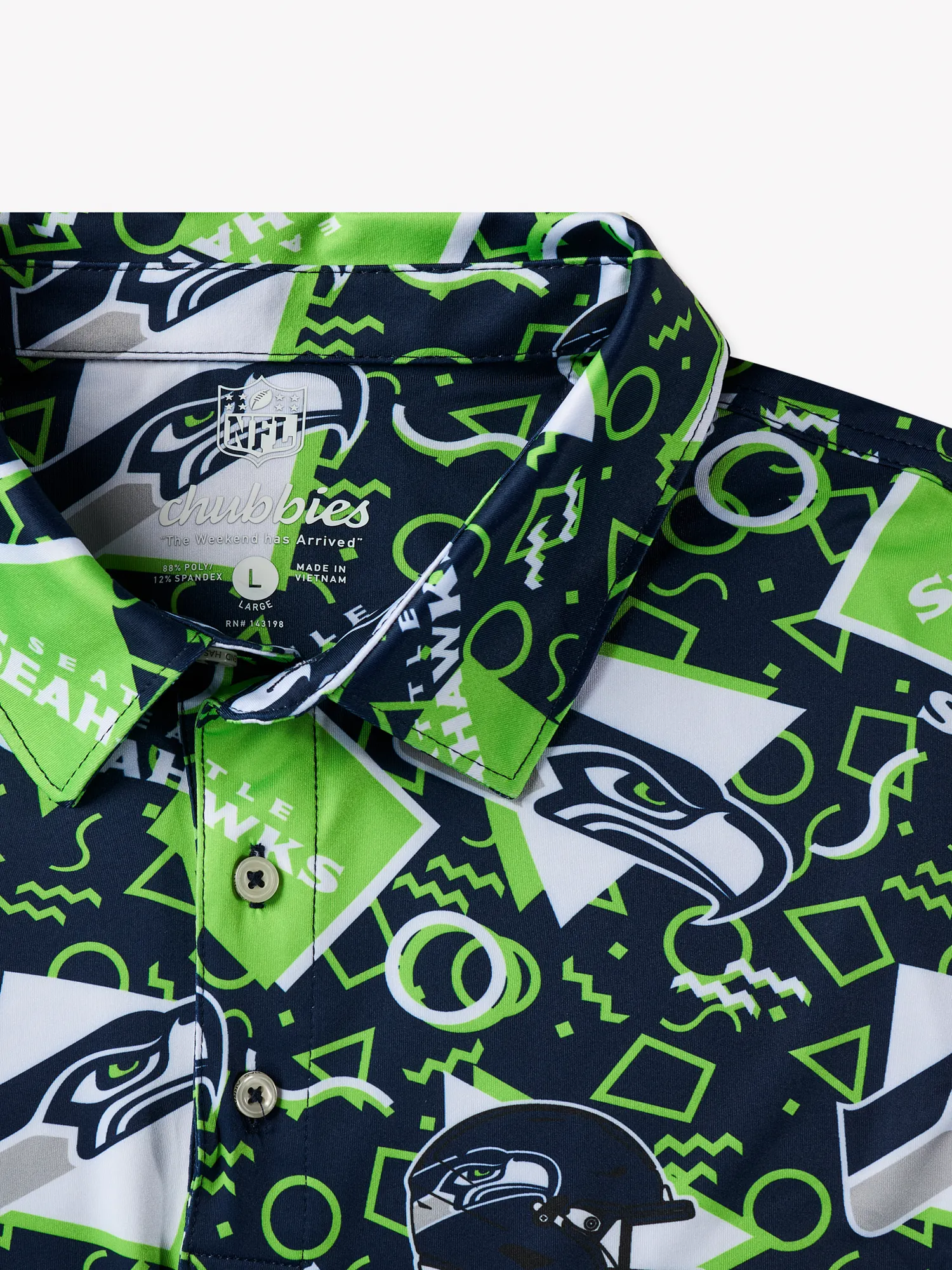 The Seahawks Game Day Fit (Performance Polo) - Image 2