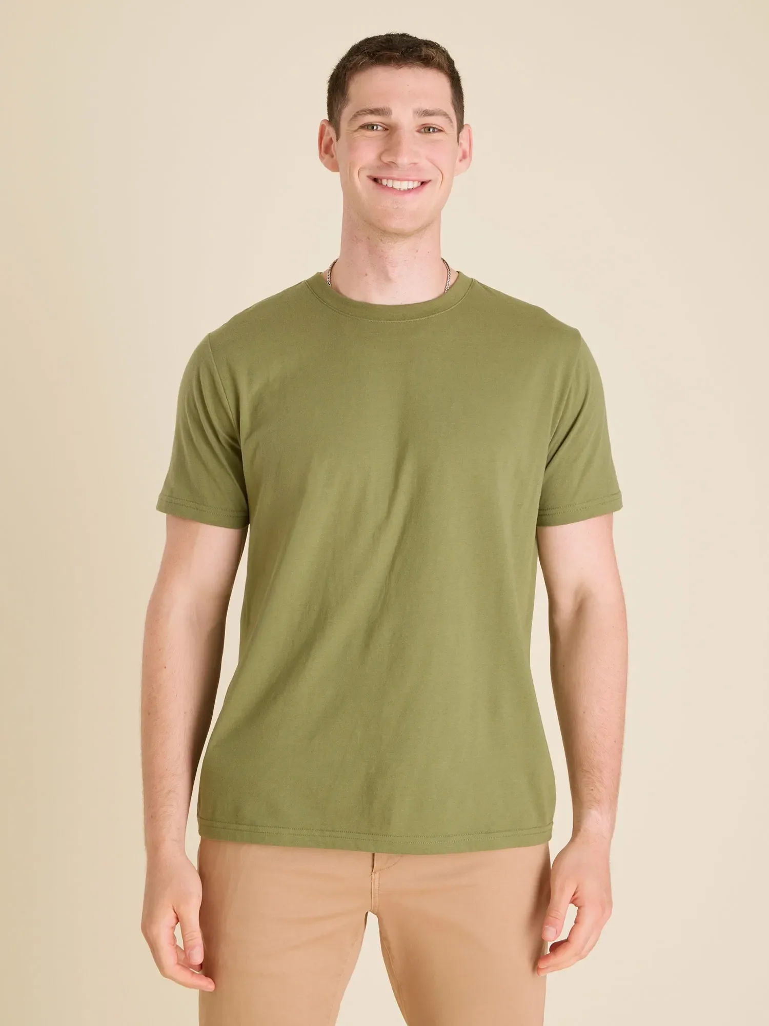 The Self Motivator (Non Pocket Graphic Tee) - Olive - Image 3
