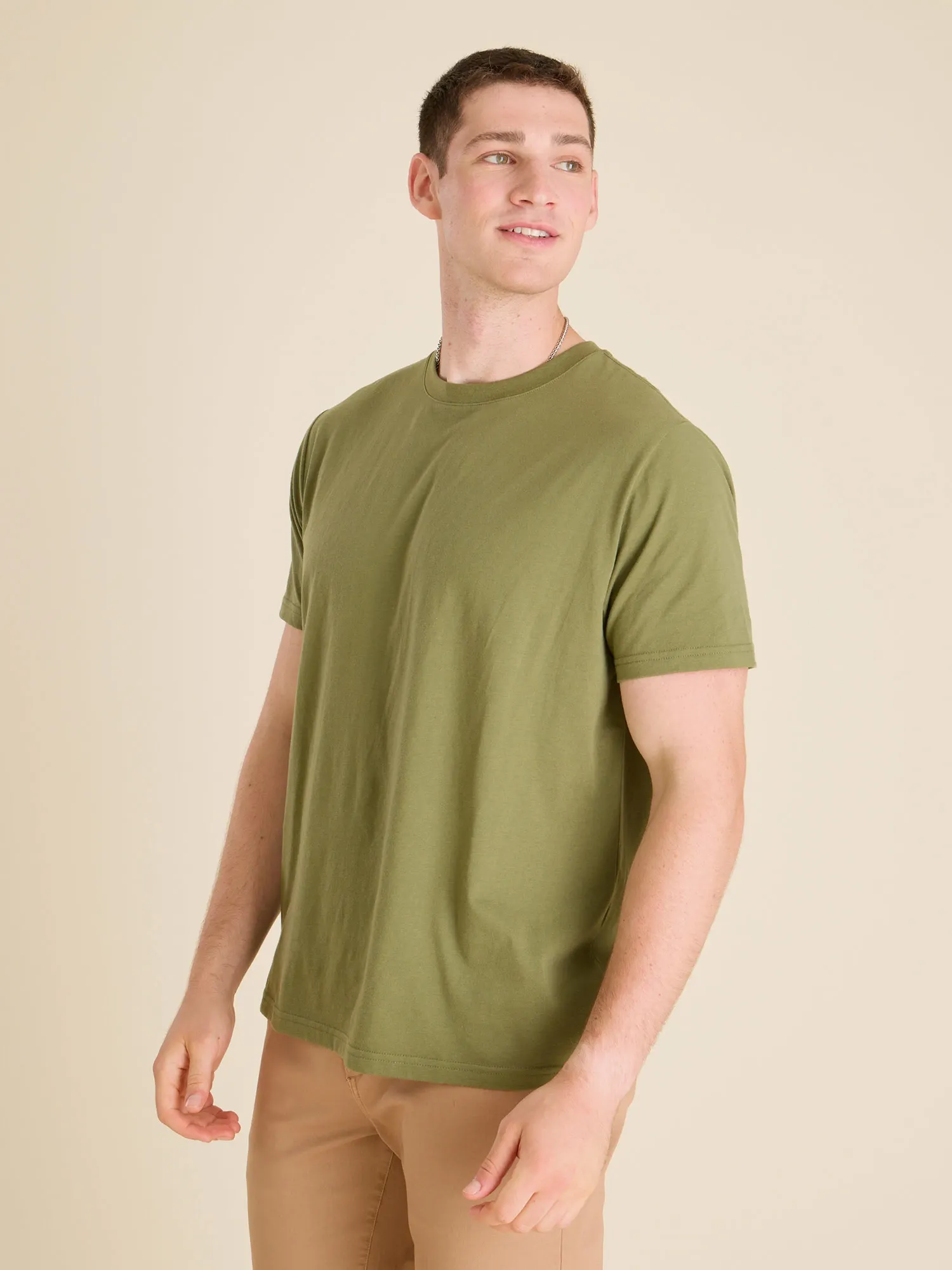 The Self Motivator (Non Pocket Graphic Tee) - Olive - Image 4