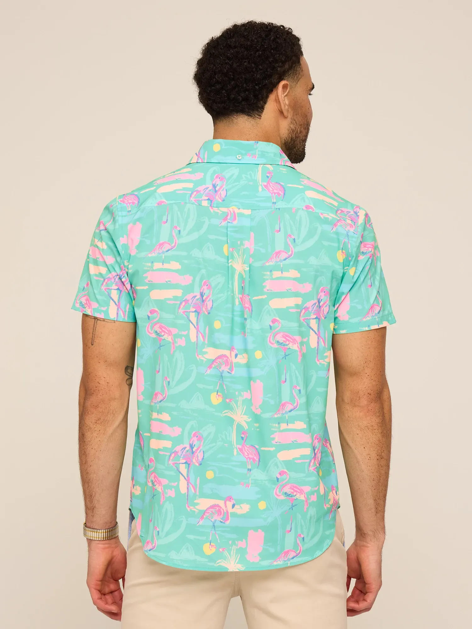 The Single & Ready To Flamingle (Performance Friday Shirt) - Image 2