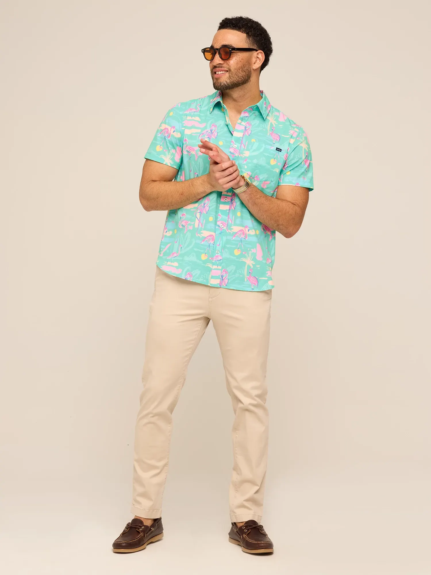 The Single & Ready To Flamingle (Performance Friday Shirt) - Image 4