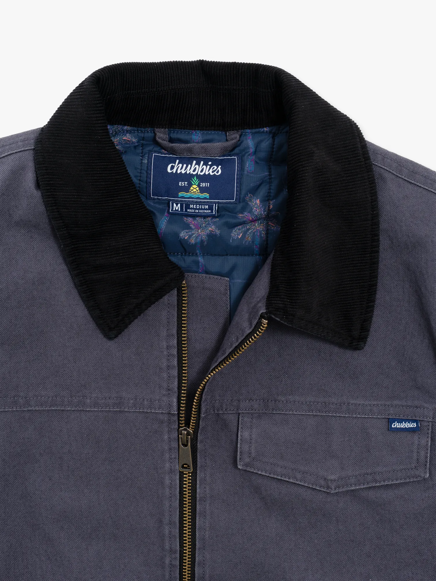 The Smoked Glass (Full-Zip Canvas Jacket) - Image 4
