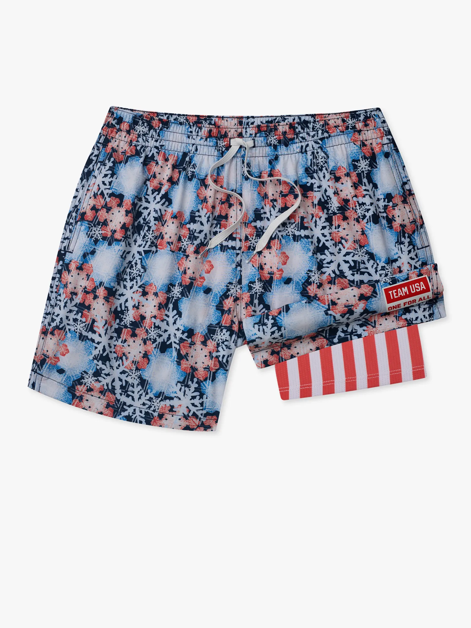 The Snow Place Like First 5.5" (Classic Lined Swim Trunks) - Image 6