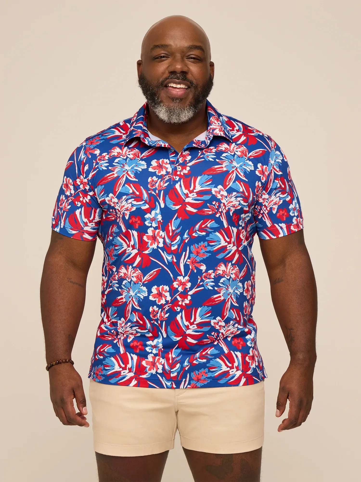 The Star Spangled Bloom (Performance Polo)